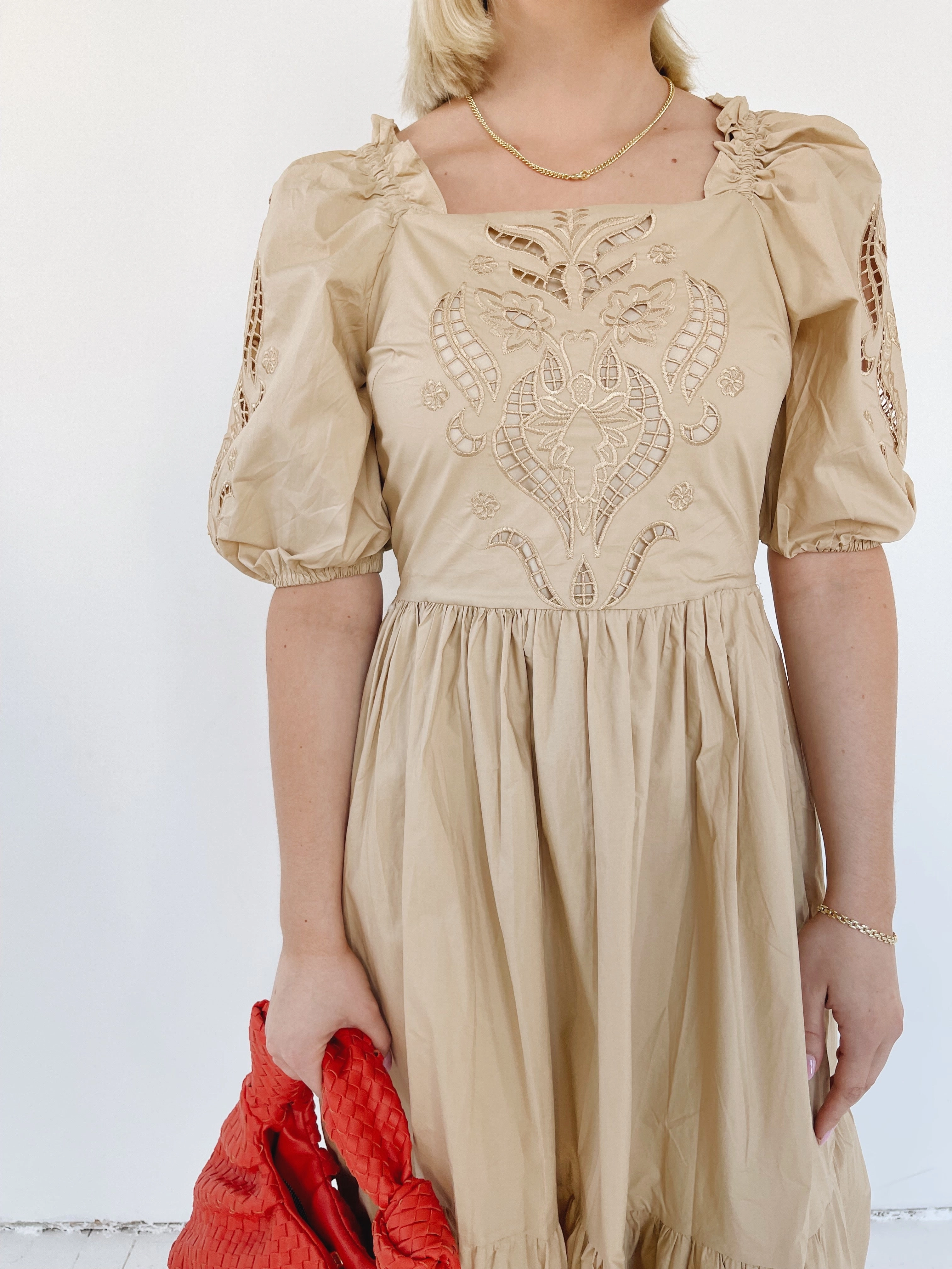 Remi Dress Soft Stitch Texture Play