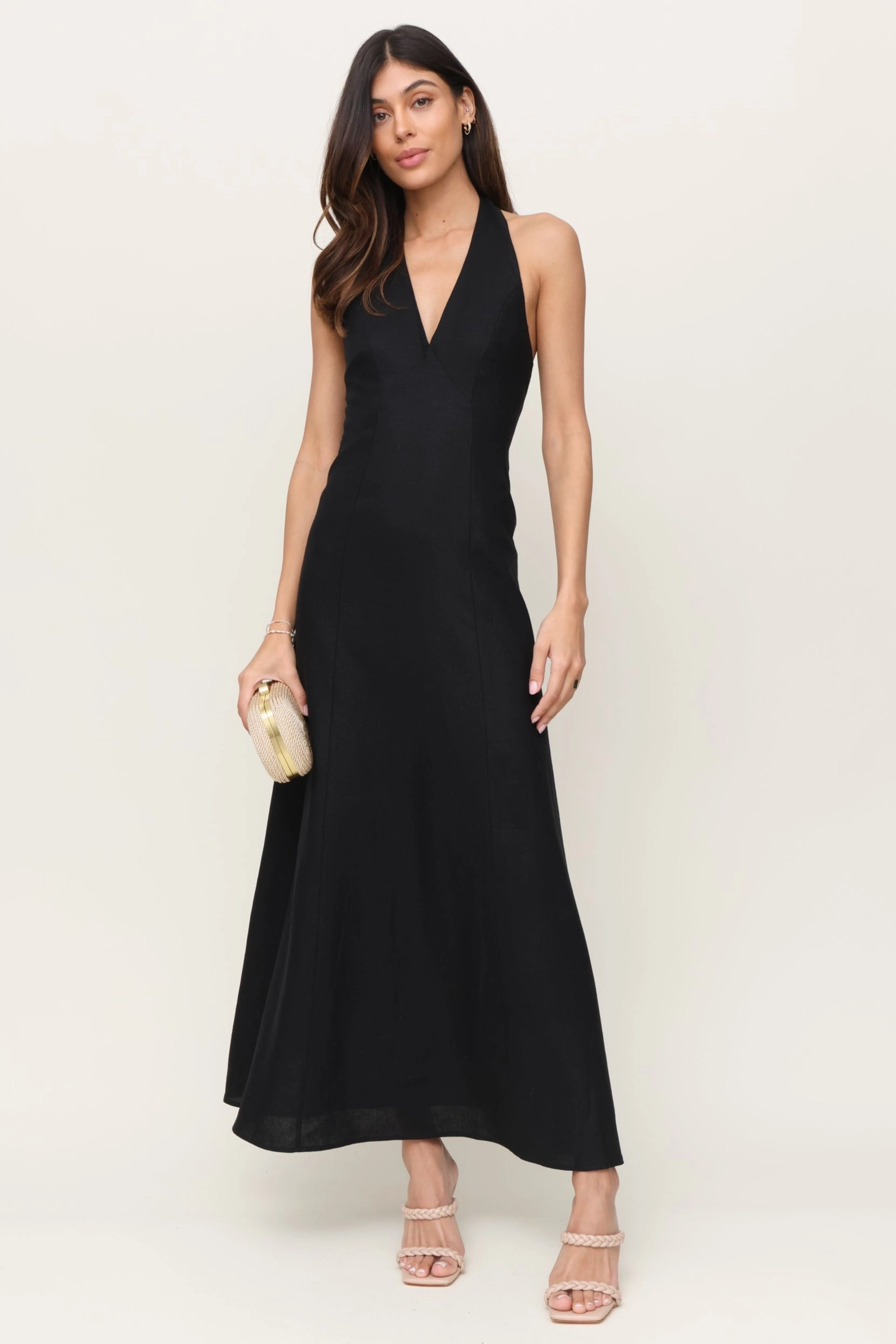 Trend Focused The Simone Halter Dress