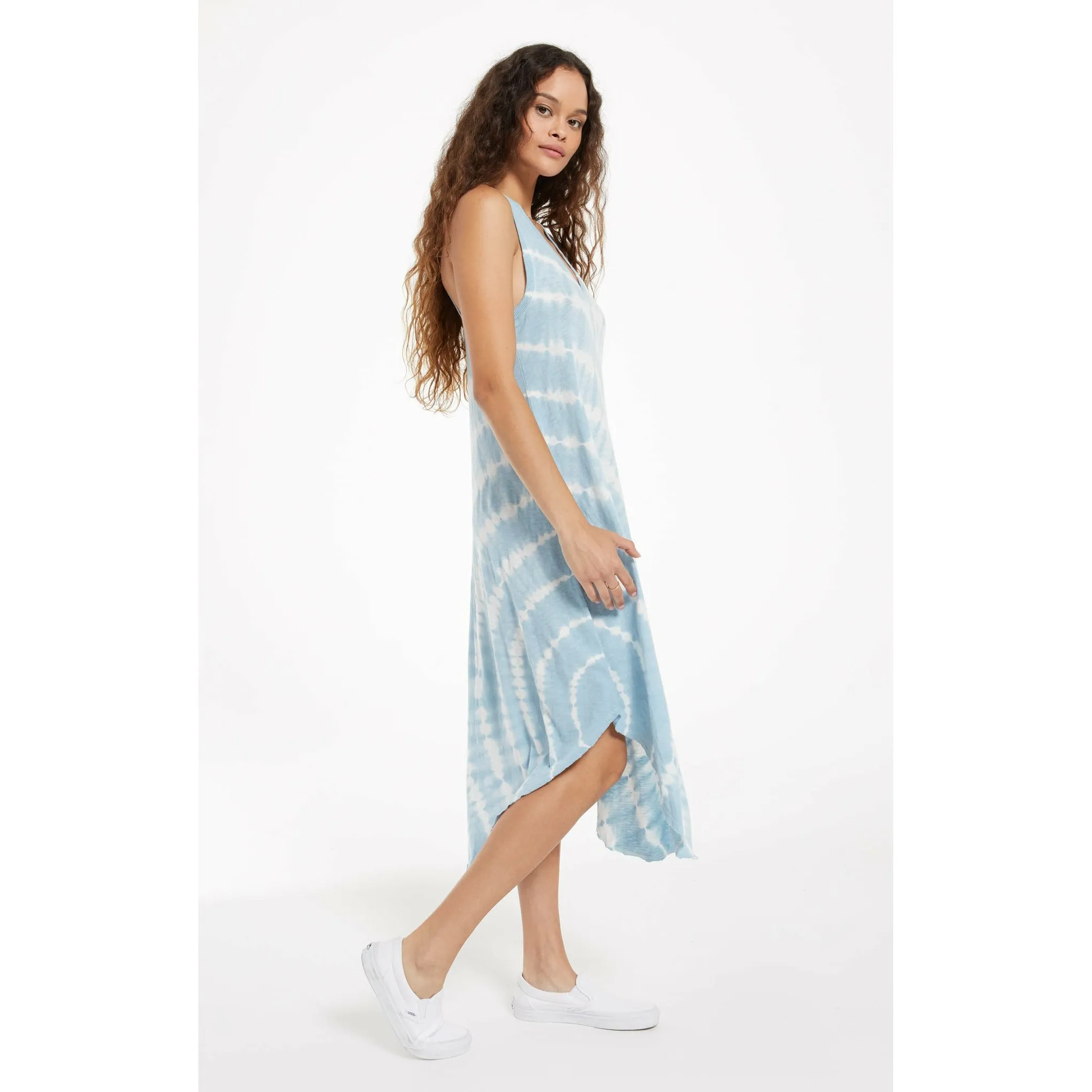 Reverie Swirl Tie-Dye Dress