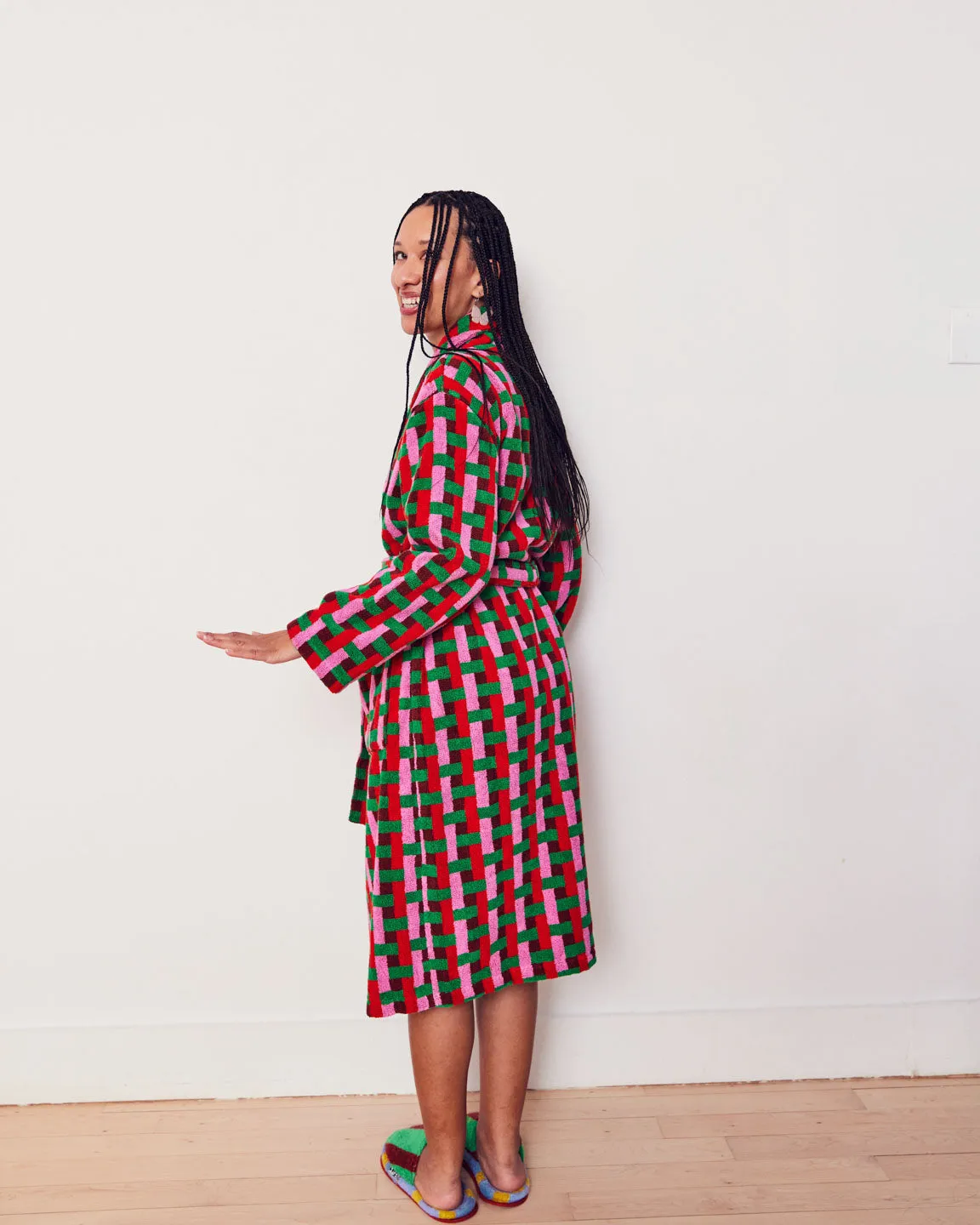 Robe - Red Weave