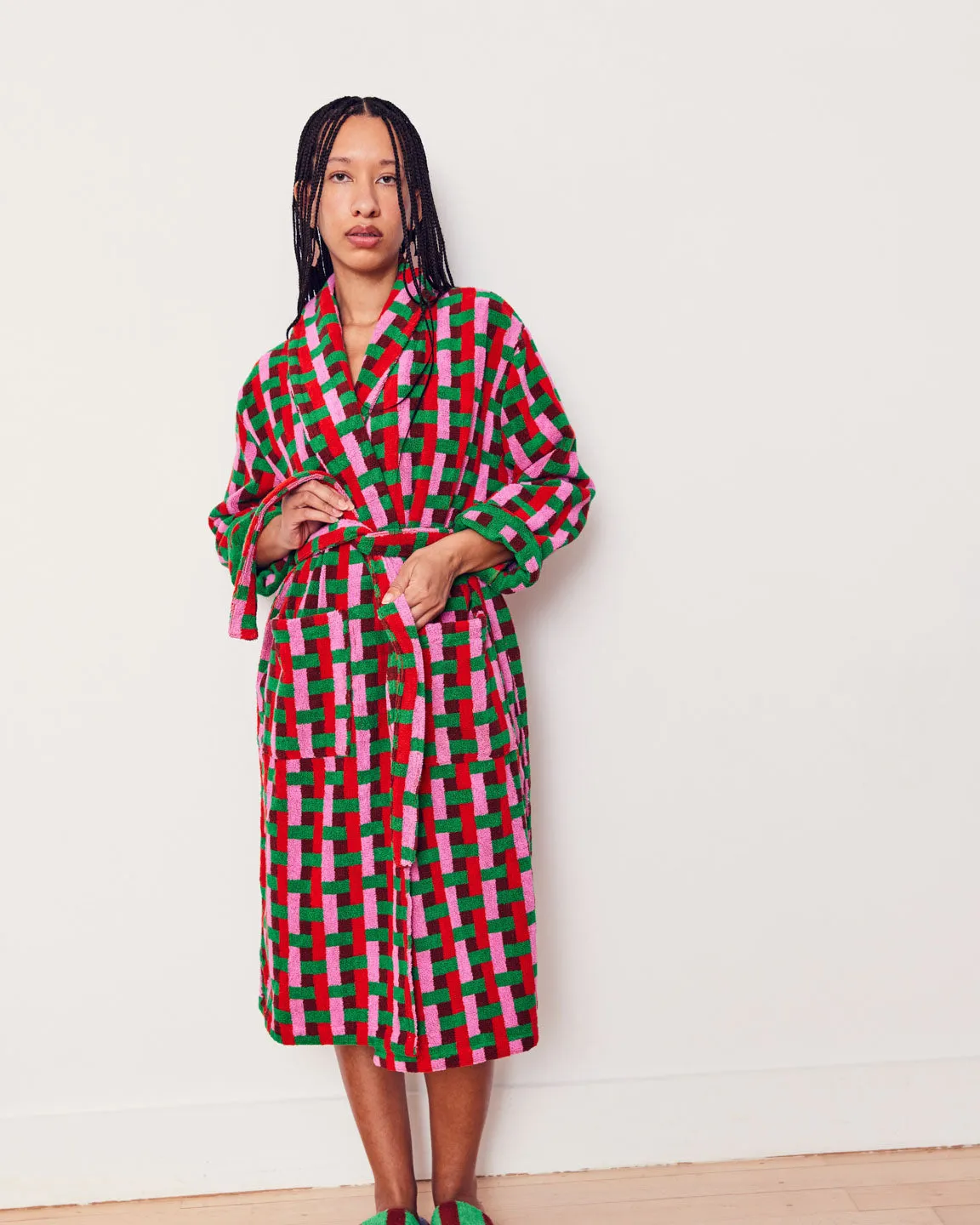 Robe - Red Weave
