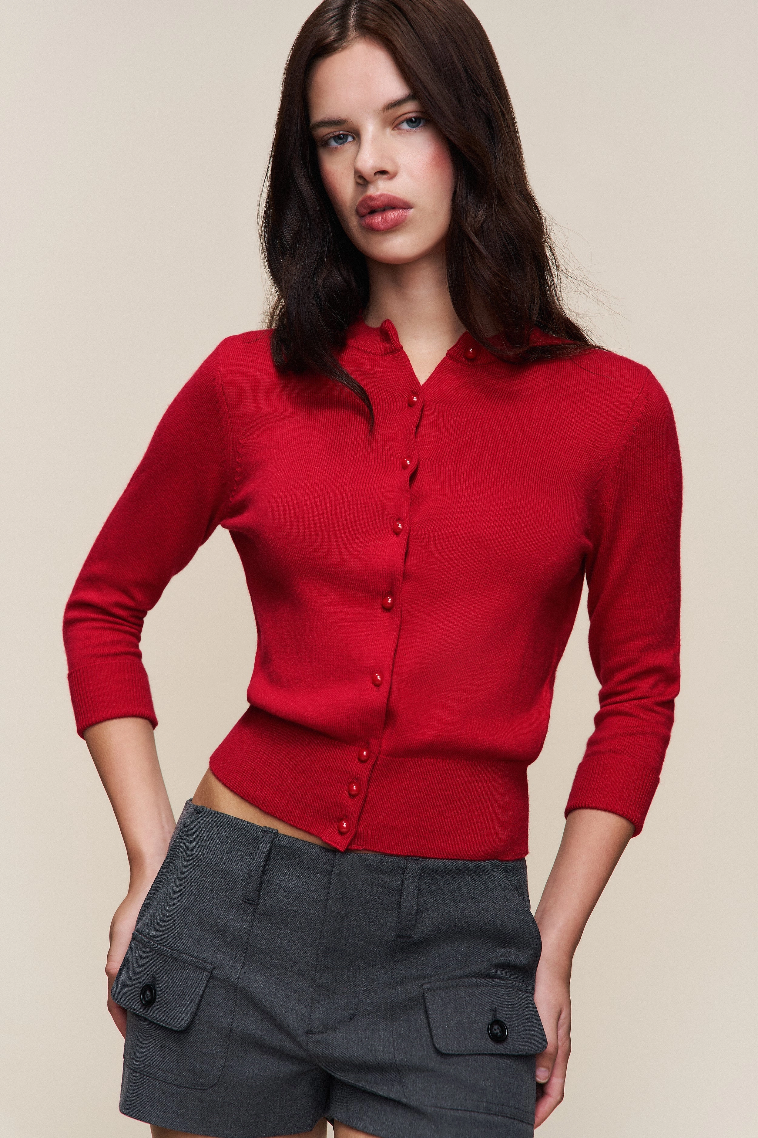 Anti Static Technology Emelie Wool Cardigan