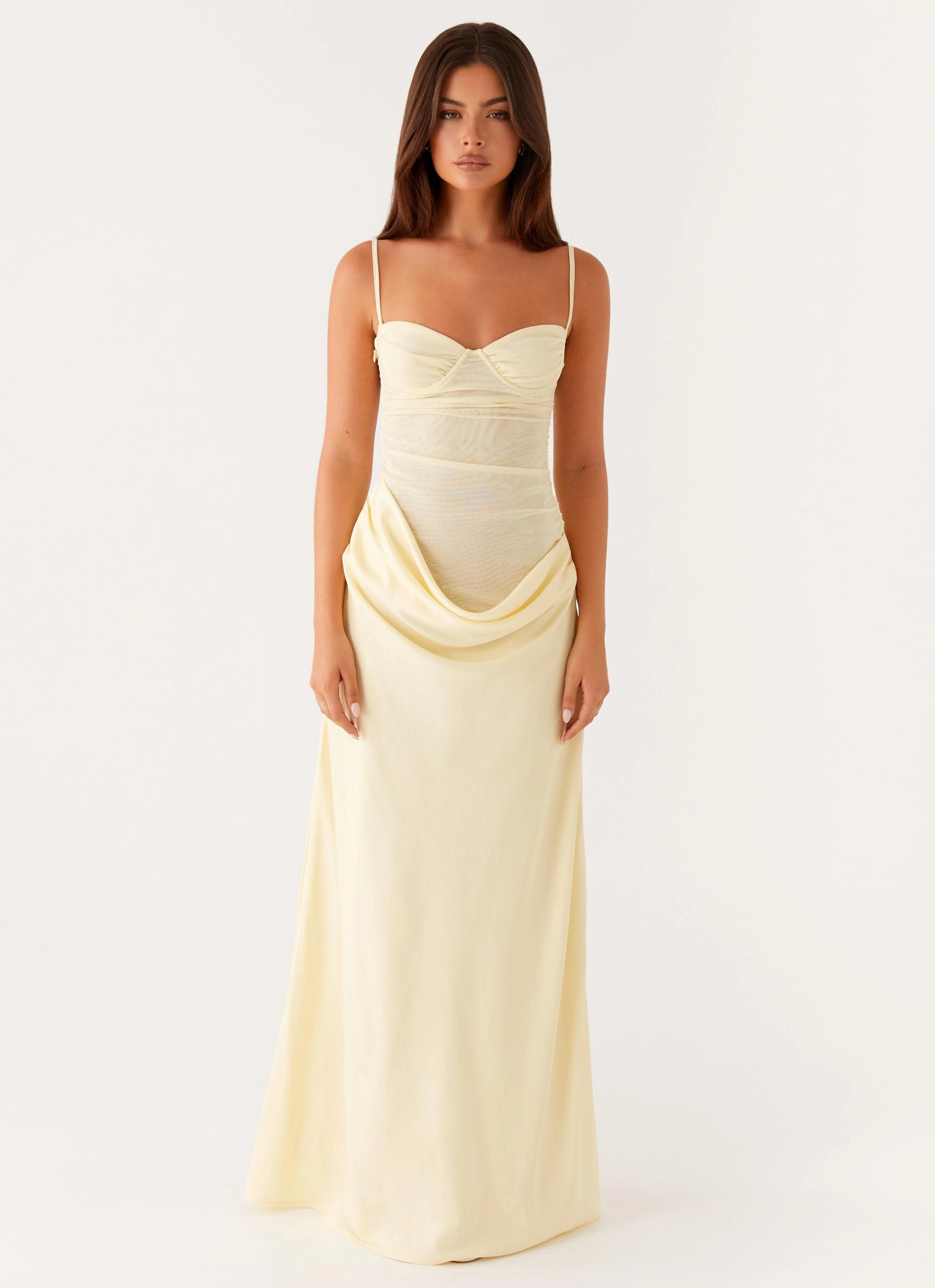 Romy Maxi Dress - Yellow Global Style