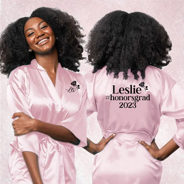 Rosie Template Personalized Robes - Custom Robes for Women & Girls - Sizes 3T-6XL