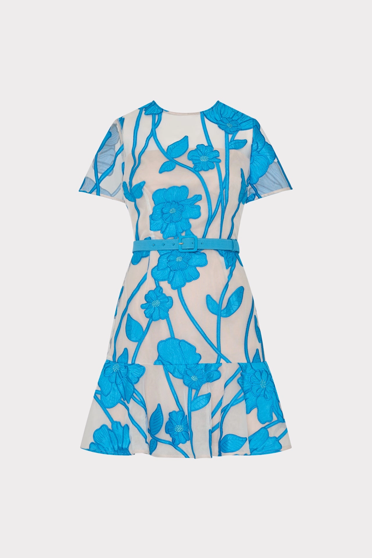 Urban Favorite Rosie Grand Fleur Embroidered Mini Dress