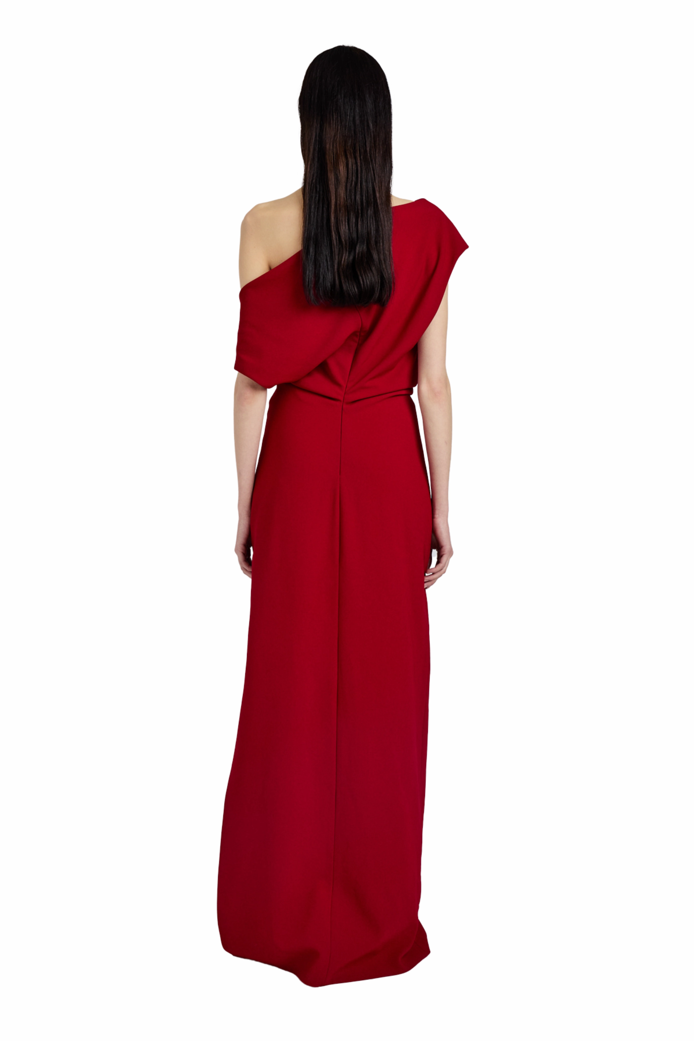 Rosina Dress in Light Double Crepe Elegant Waist Fit Daywear Mood