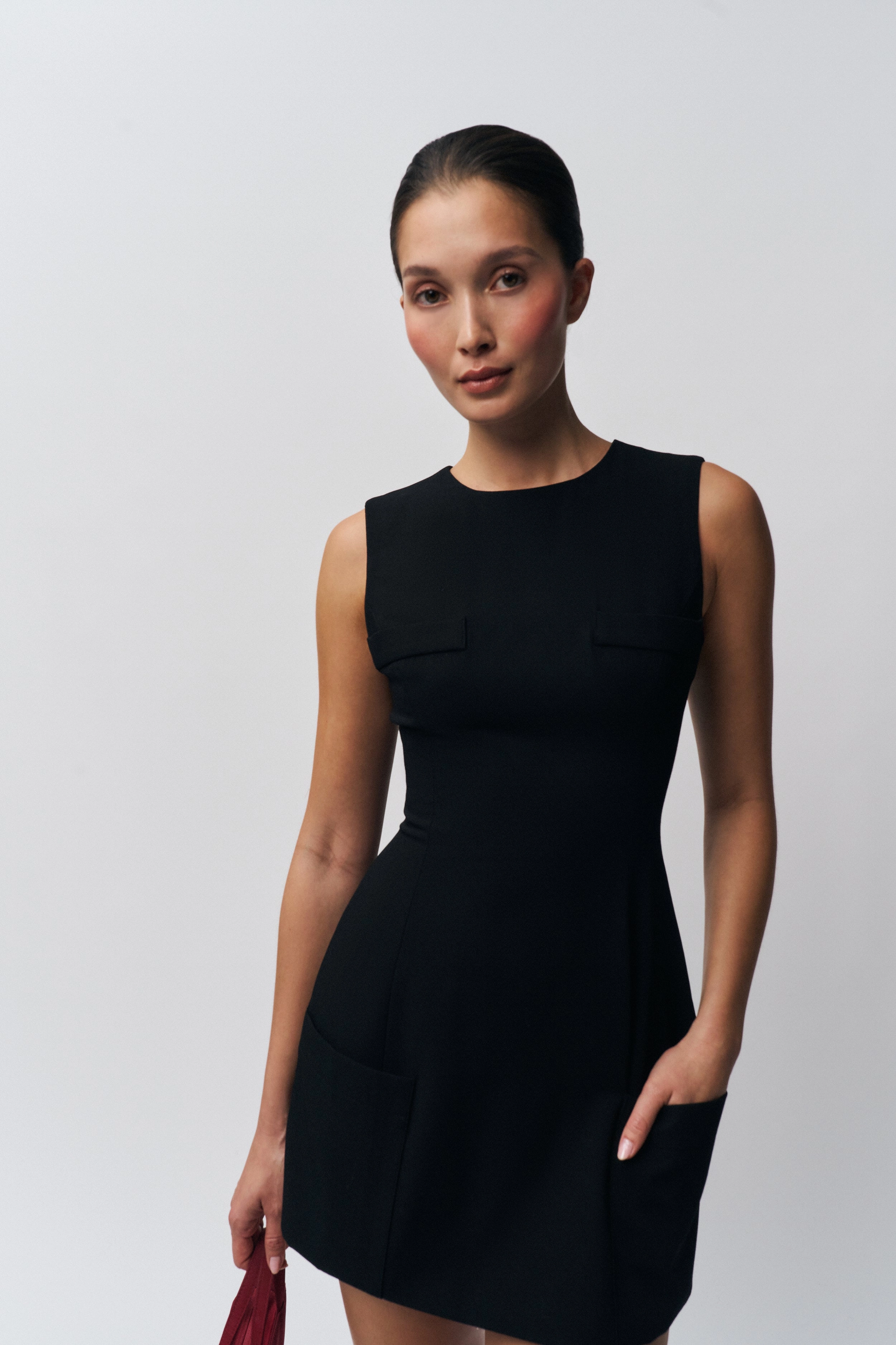 Metallic-Shine Rowan Dress