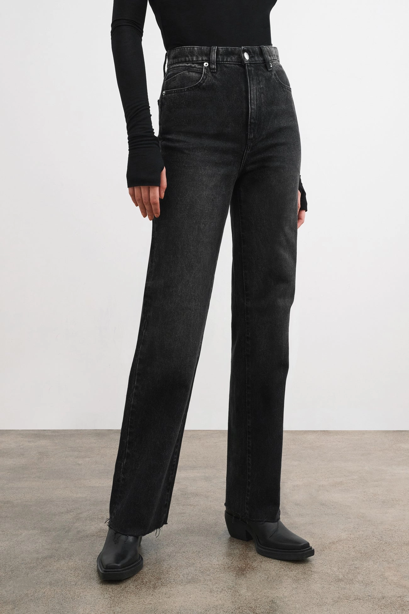 Anti Pill Surface Flexible Ribbed Cuffs Rowan Jeans