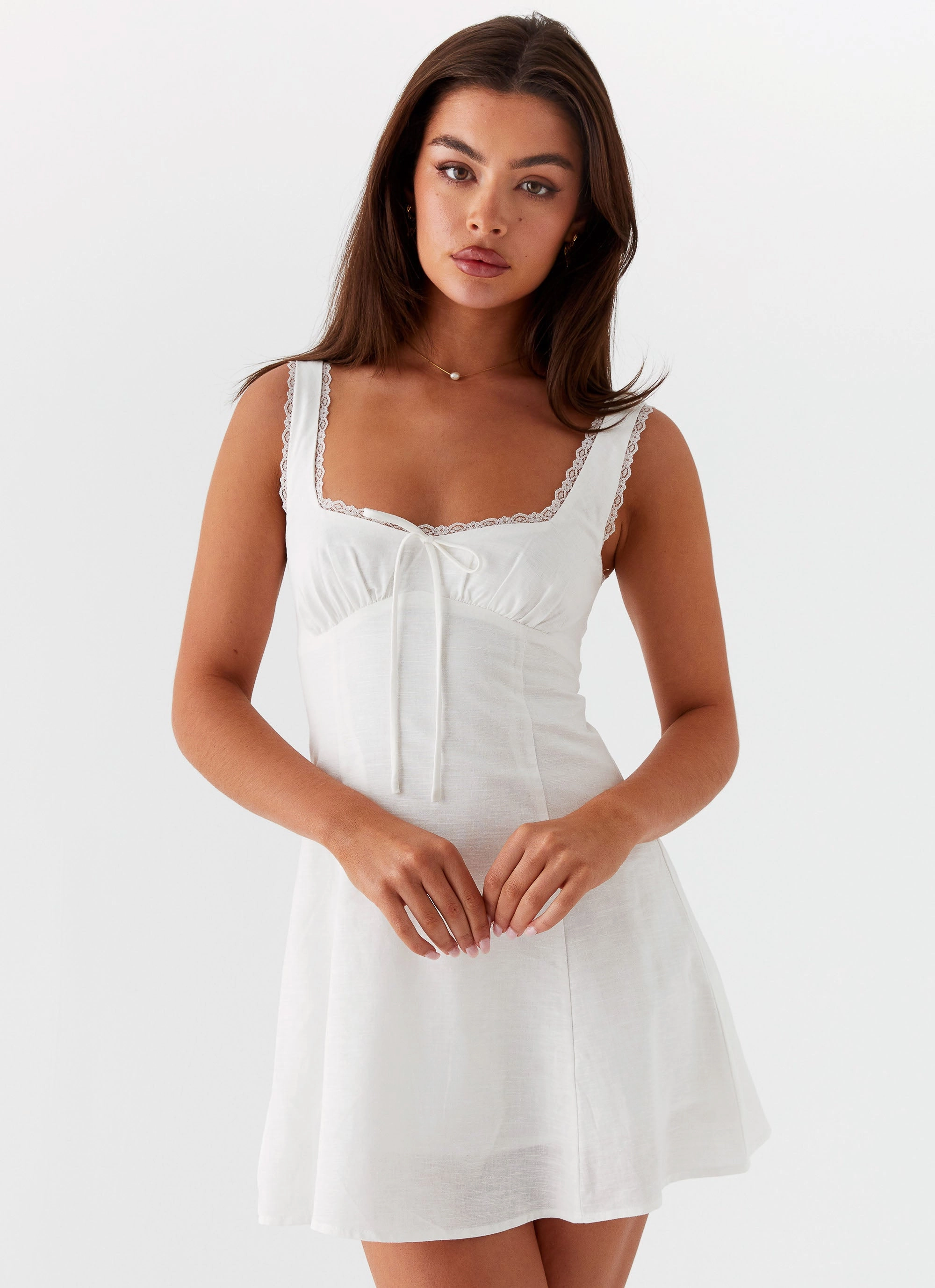 Smart Design Rowena Mini Dress - White