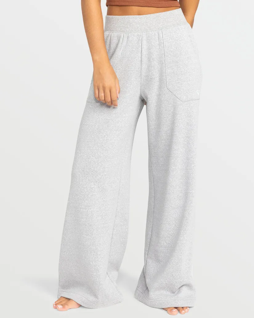 Roxy What A Dream Heather Pants-Heritage Heather