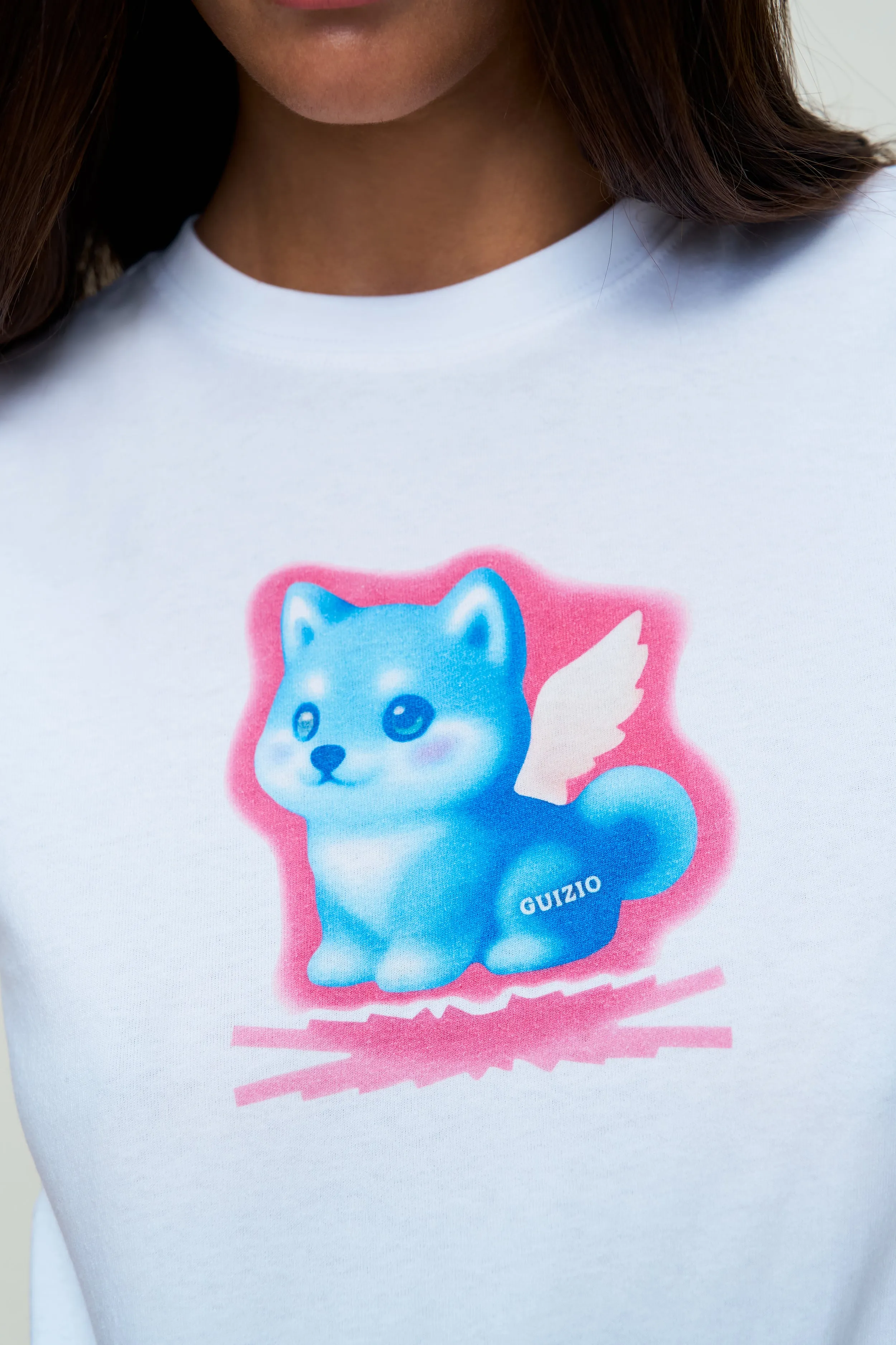 Shiba Graphic Tee ZeroWaste Pattern FlexibleLayeredConstruction
