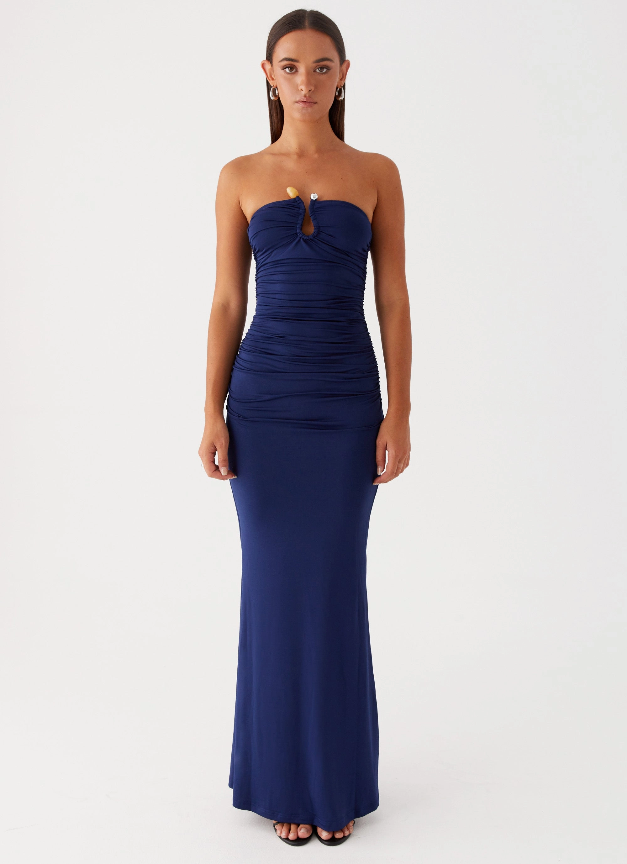 Rudy Maxi Dress - Navy Youth Charm Guest Shine