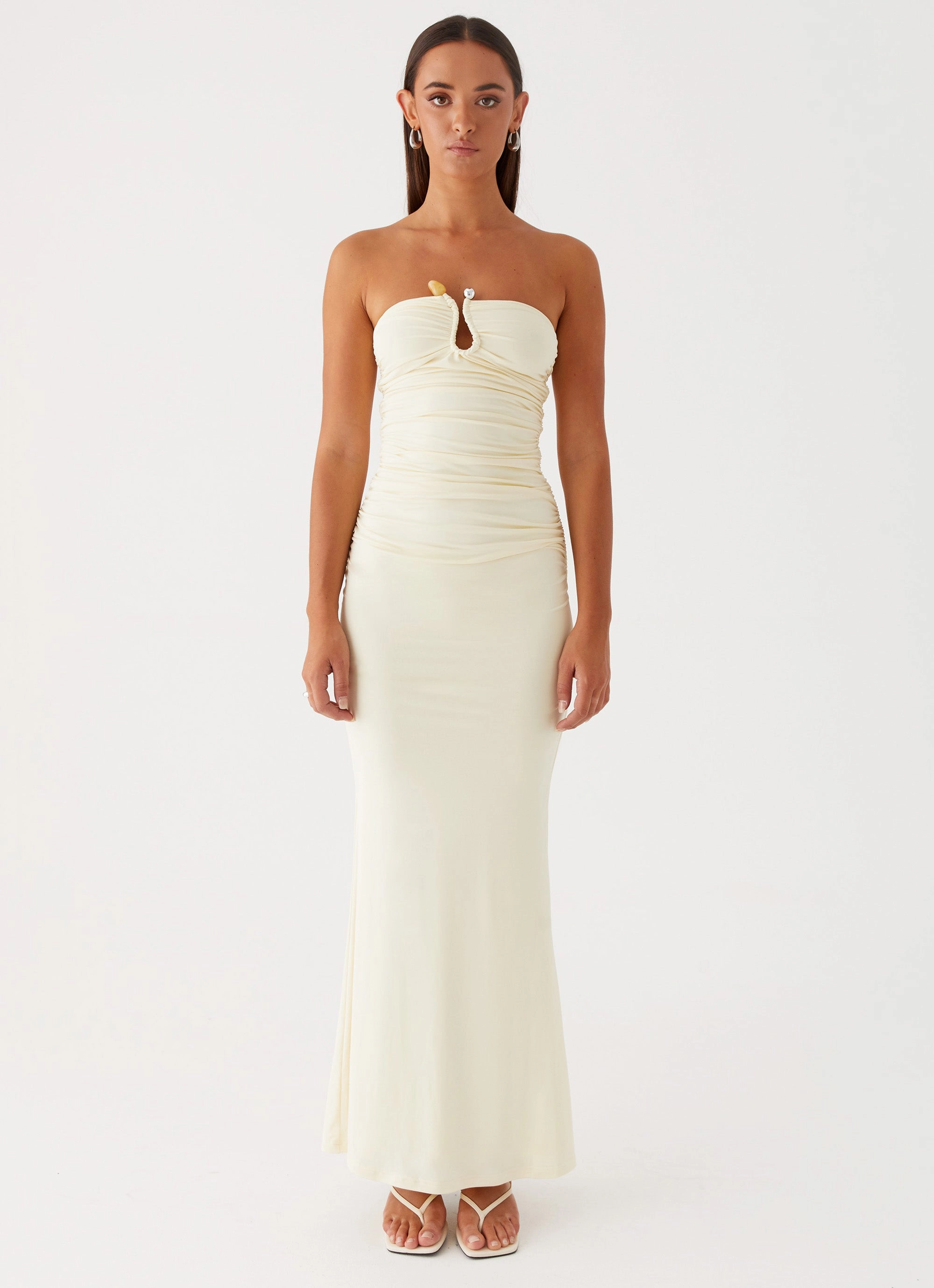 Cozy Wearable Rudy Maxi Dress - Yellow