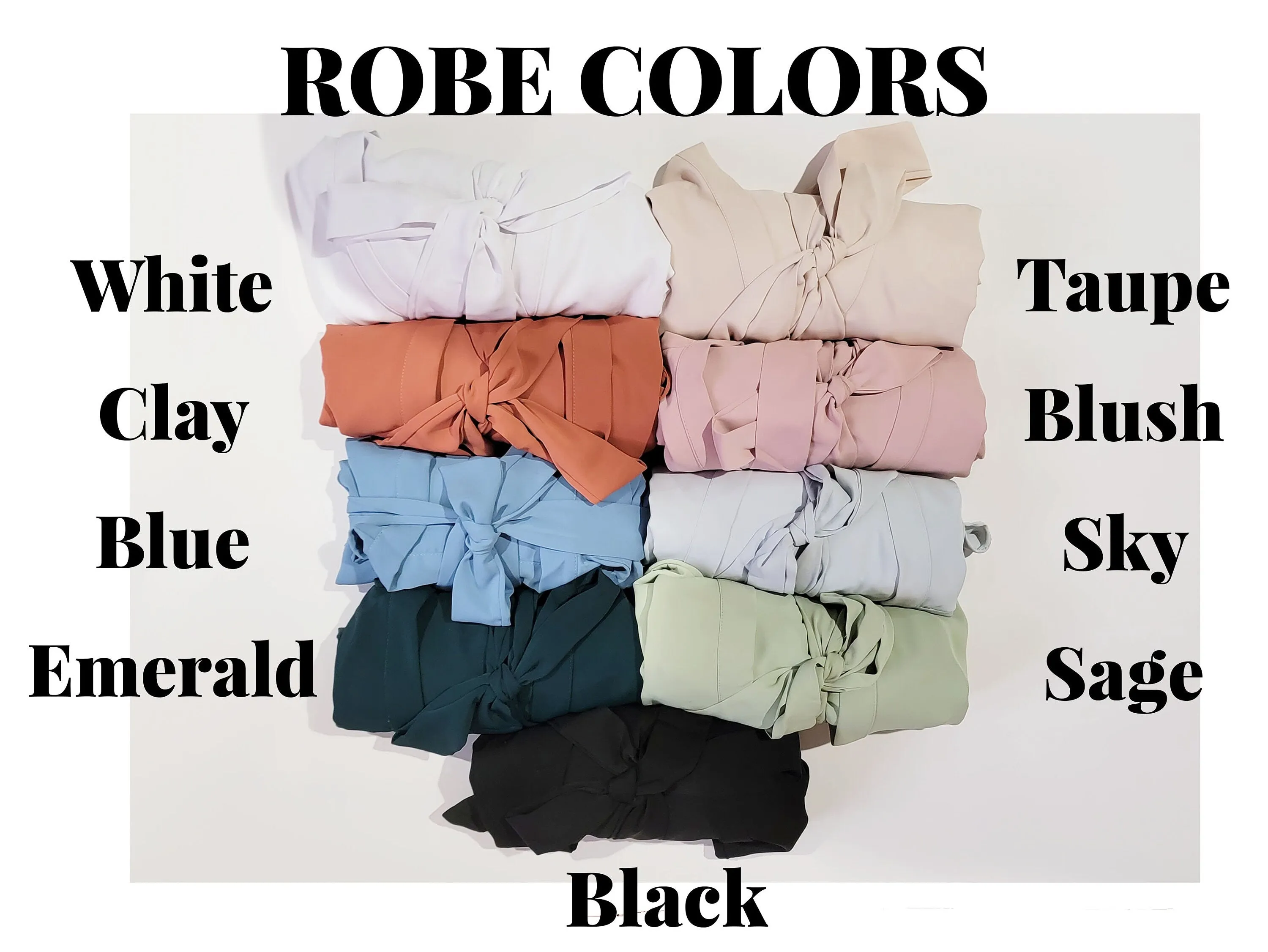 Ruffle Robes