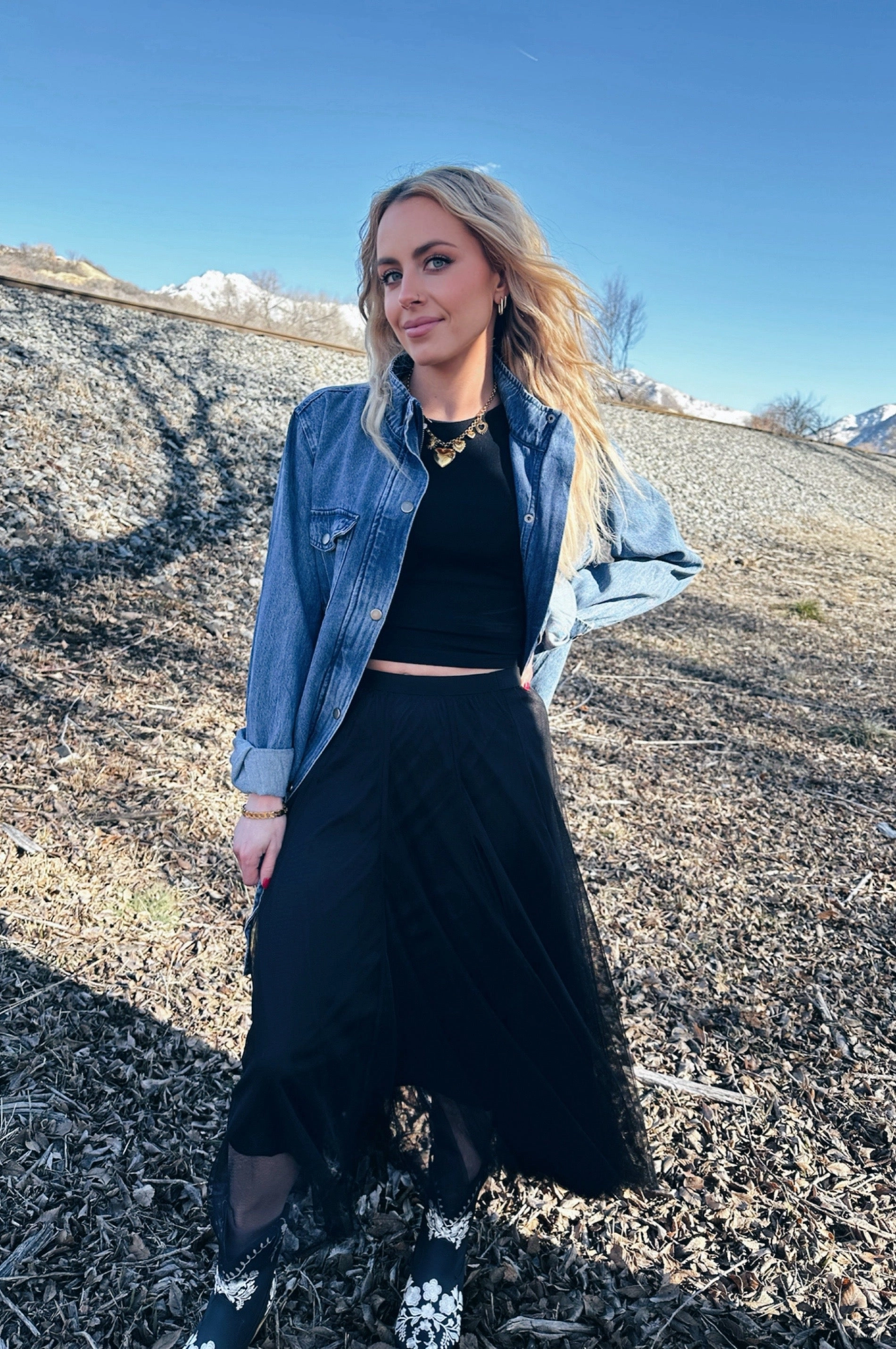 Active Wear Tessa Midi Skirt