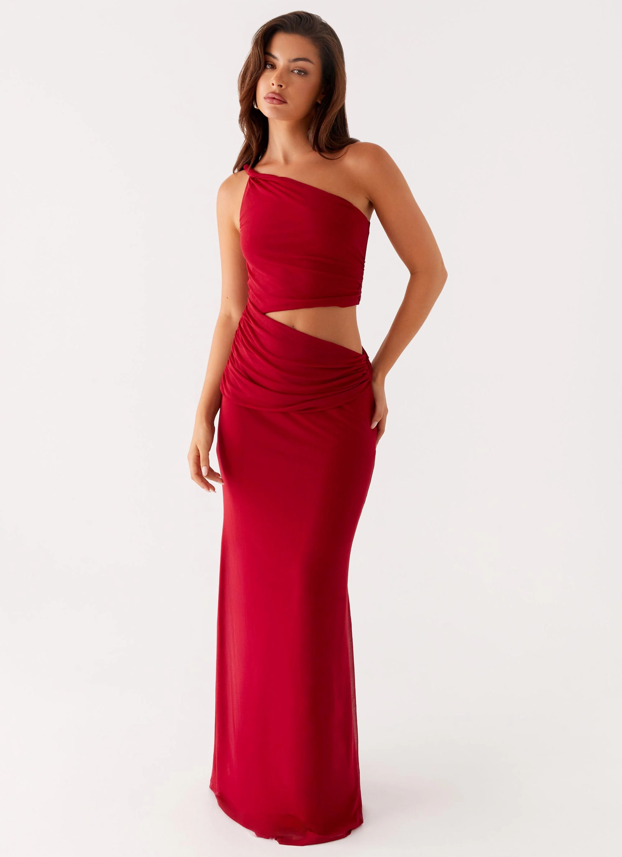 Lounge Comfort Three Wishes Maxi Dress - Raspberry