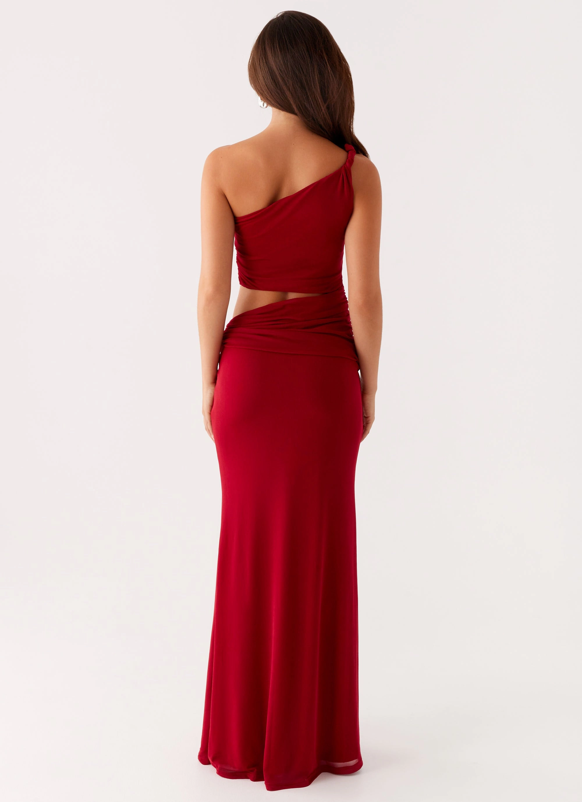 Comfortable Design Fresh Fit Three Wishes Maxi Dress - Raspberry