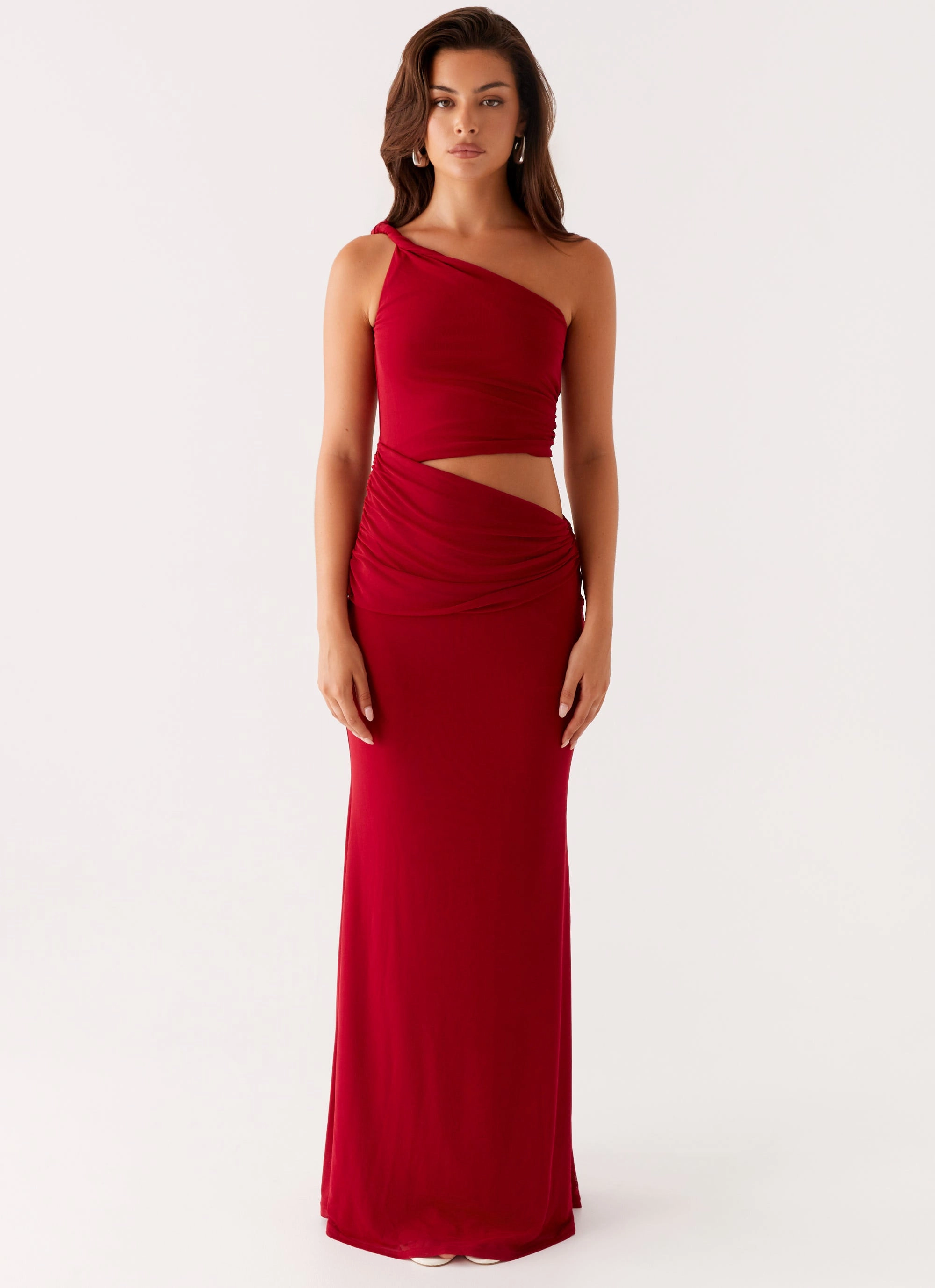 Boxy-Style Three Wishes Maxi Dress - Raspberry