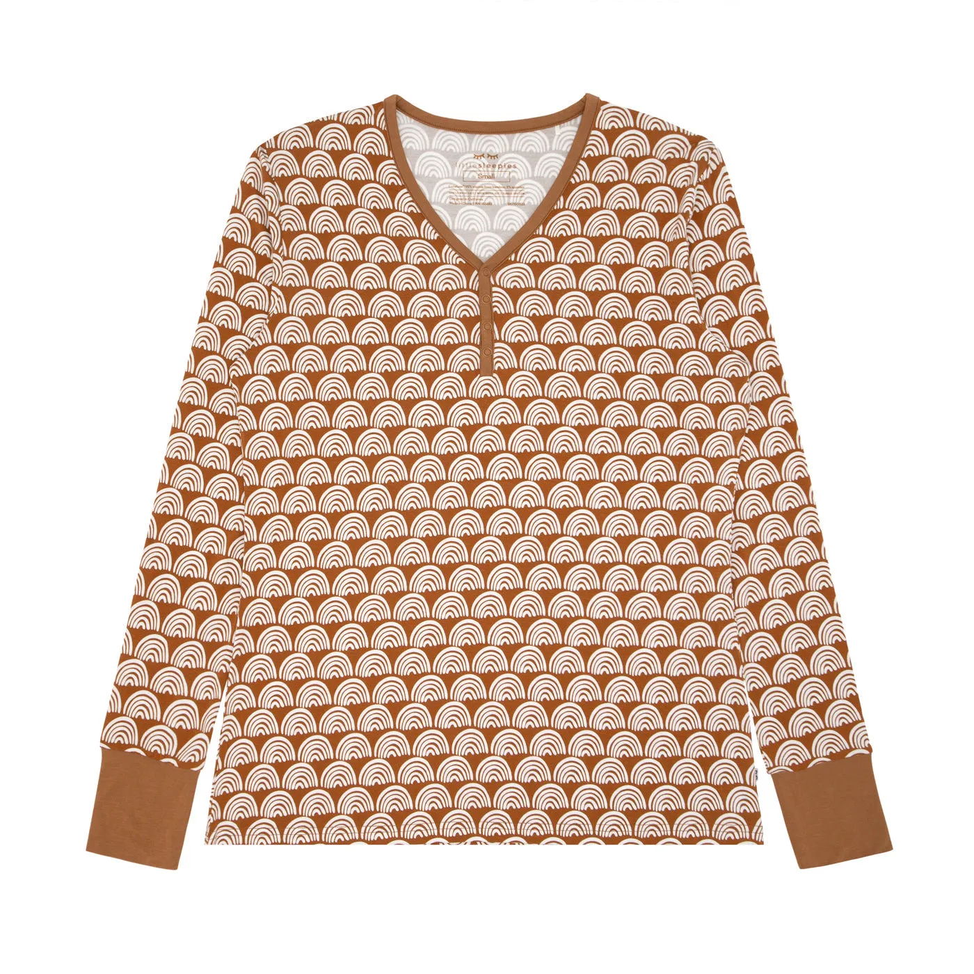 Rust Rainbows Women's Pajama Top