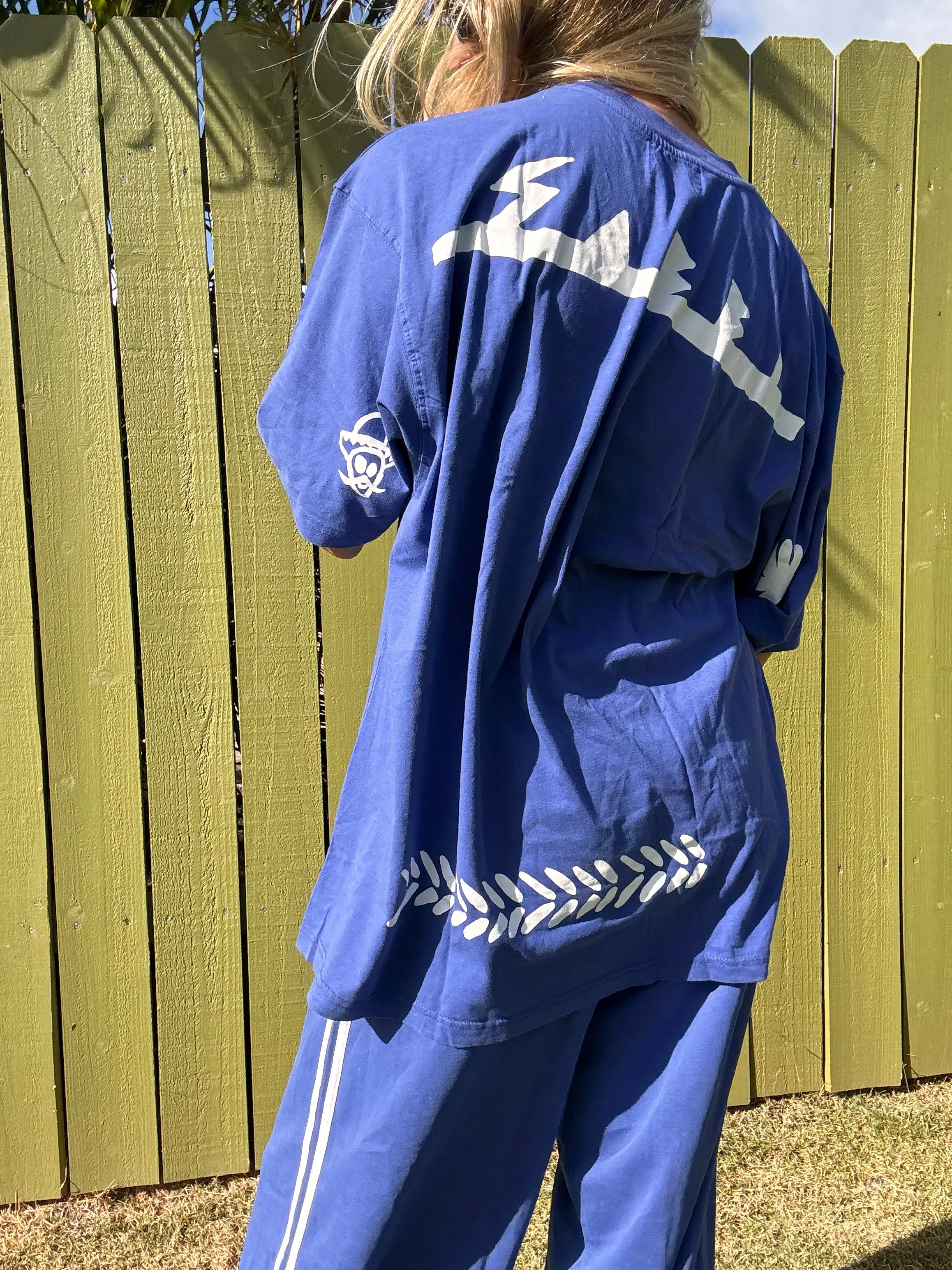 SABBI The Margie Oversized Tee - Royal