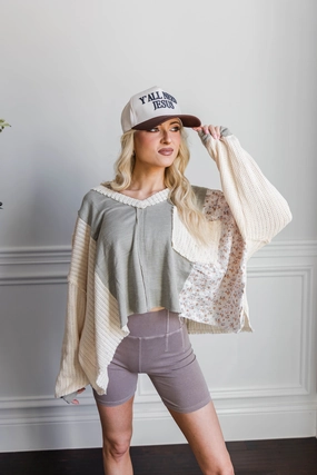 Sage Haven Sweater Work From Home Simple Silhouette
