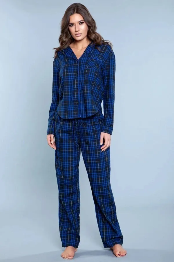 Saige Flannel Pajamaa Set