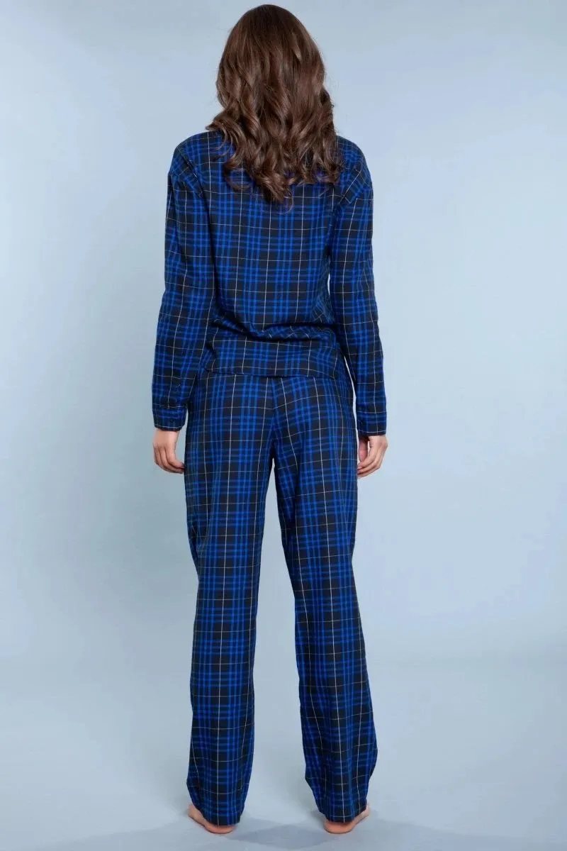 Saige Flannel Pajamaa Set