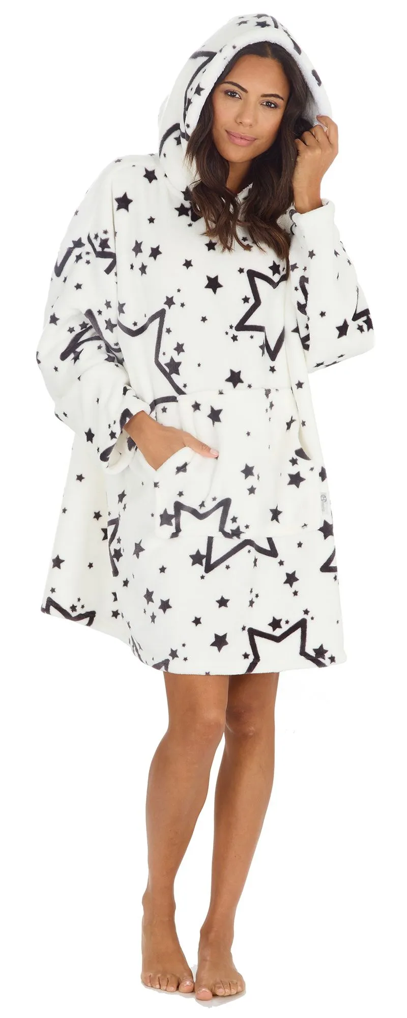 SALE Hooded Supersoft Fleece Snuggle Top