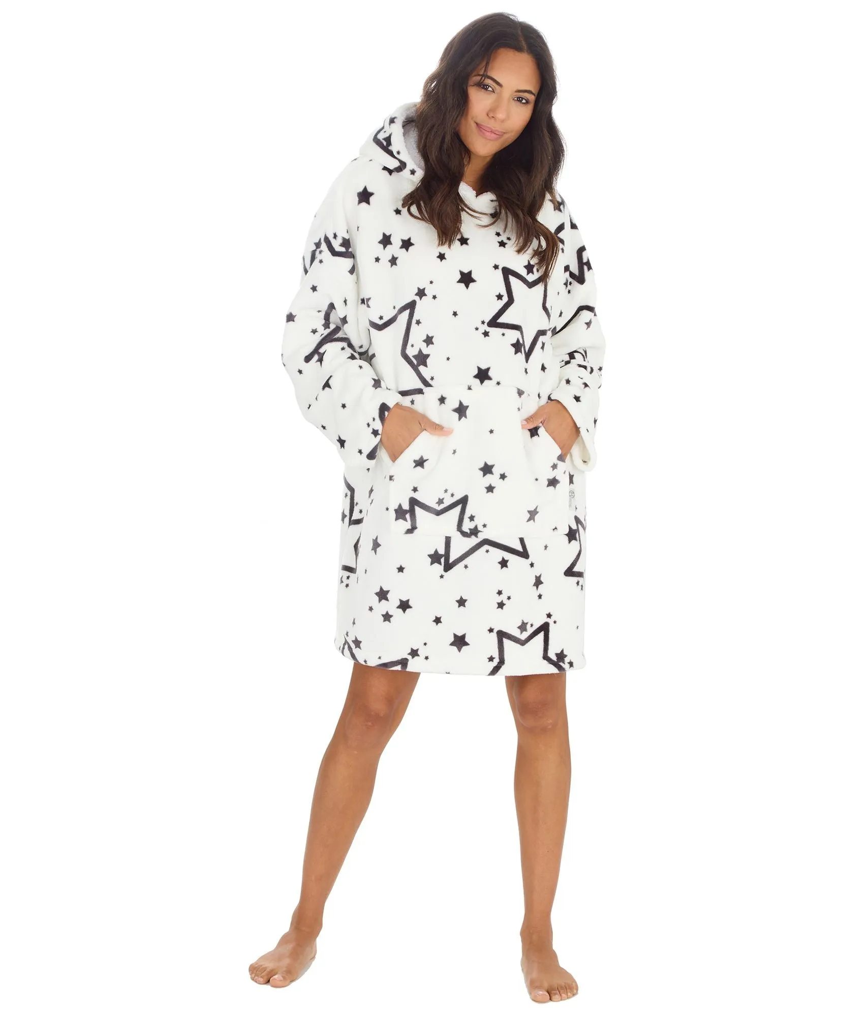 SALE Hooded Supersoft Fleece Snuggle Top