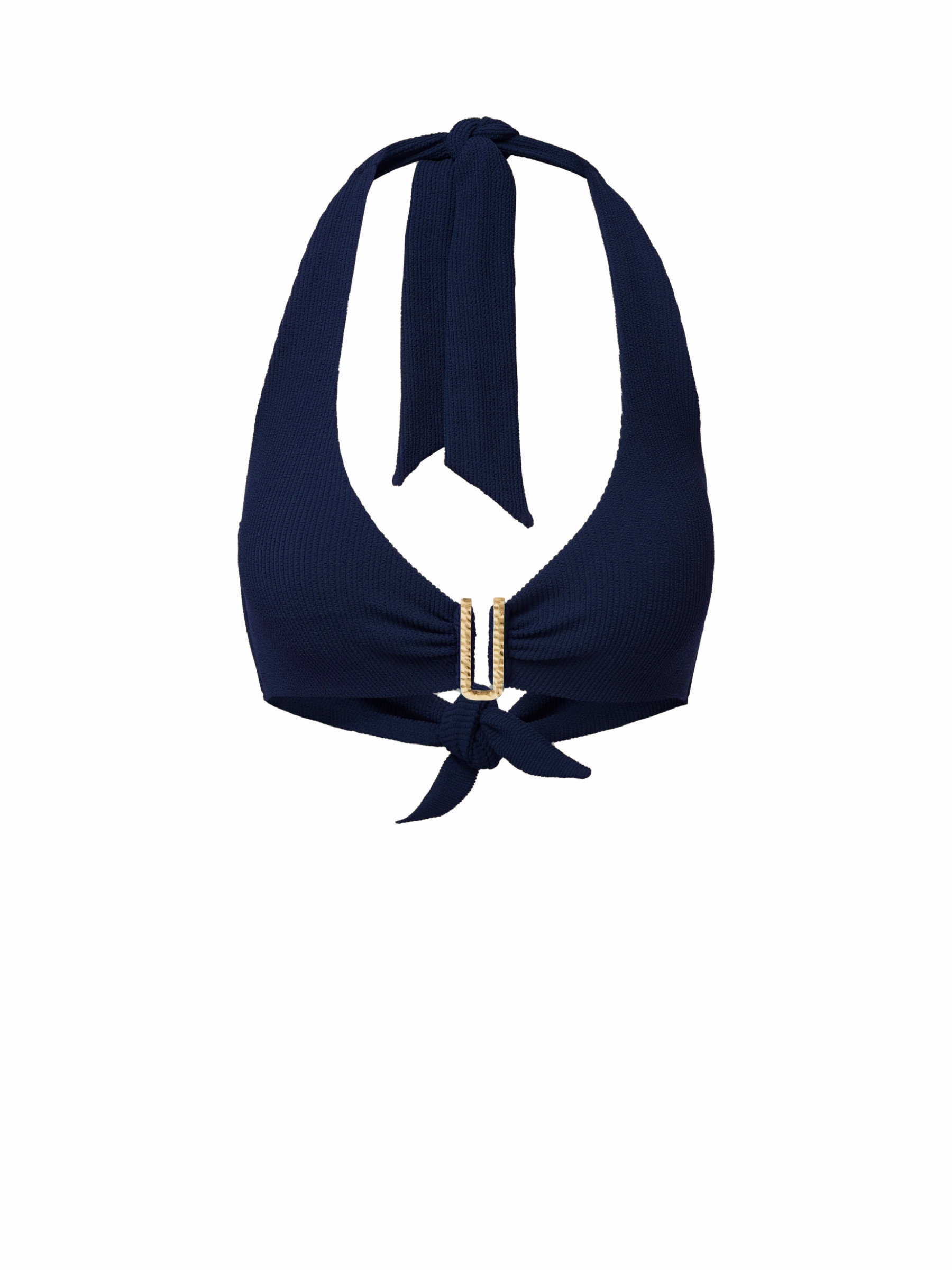 Sun Lover Swim Holiday Fun Melissa Top In Navy Texture