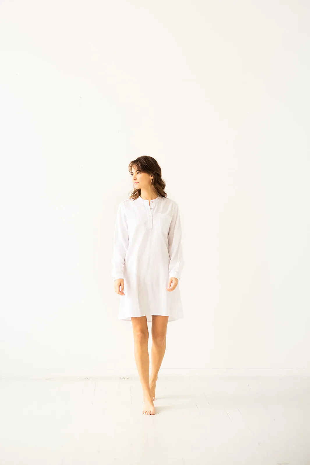 SALUA  ~ Flannel sleep shirt