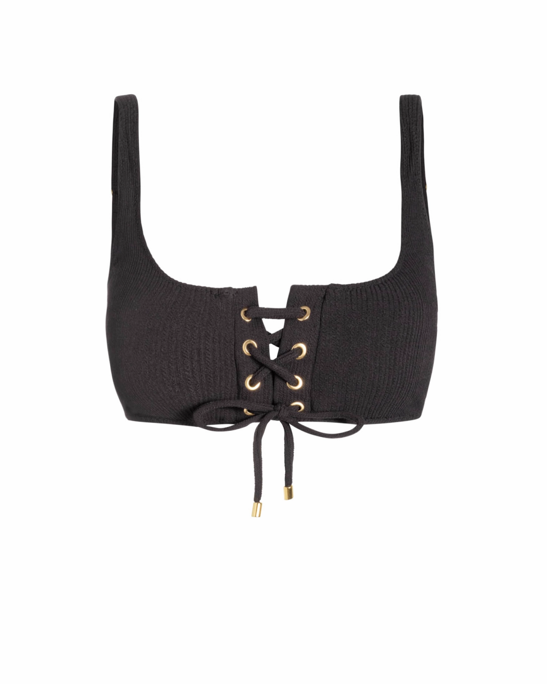 Adjustable Samara Top In Black Texture
