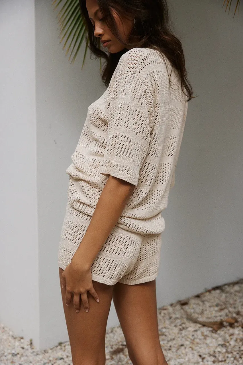 Samia Top - Sand