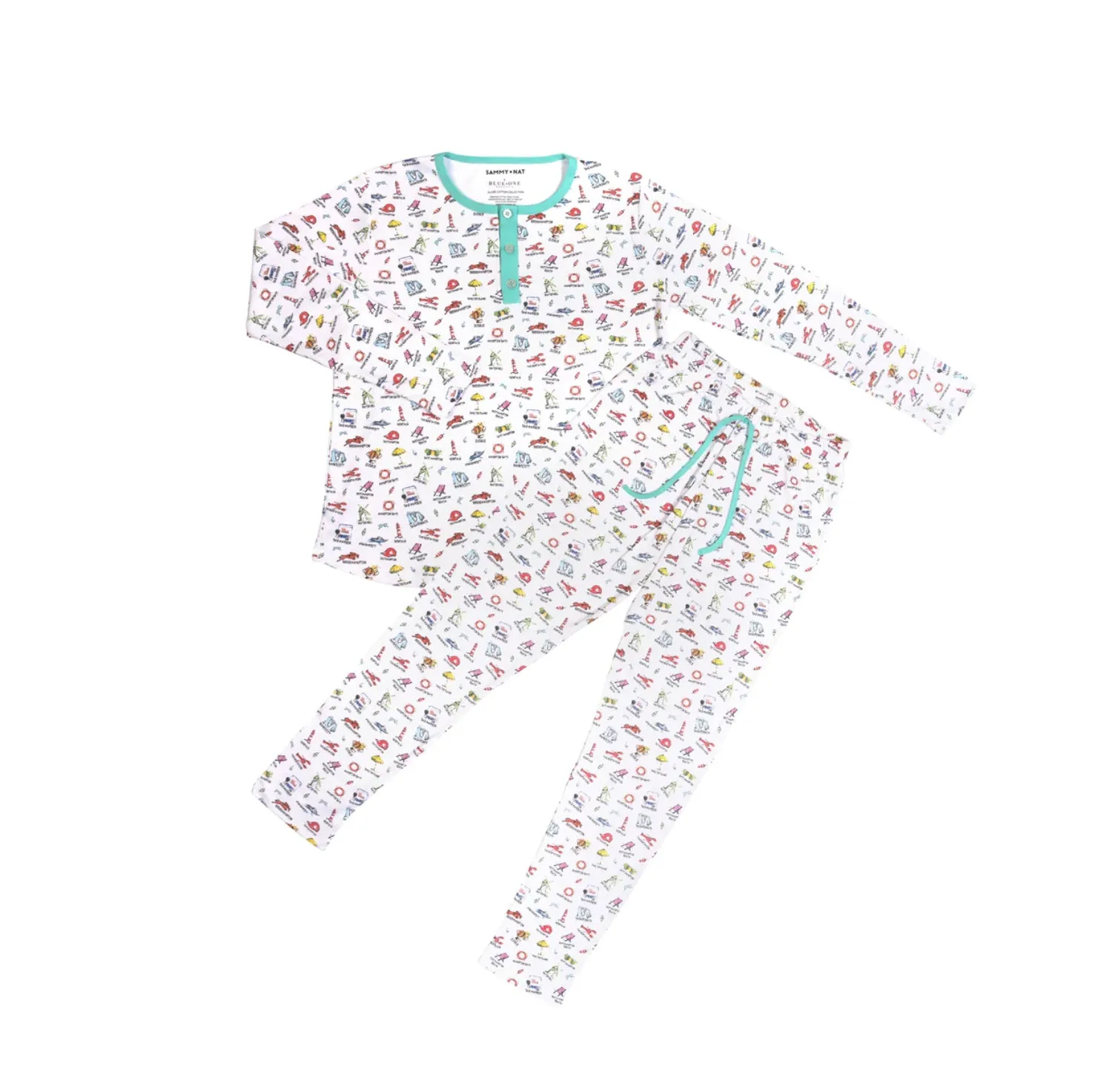 Sammy   Nat Hamptons Women’s Pajama Set