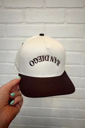 MultipanelLayout ZipClosure San Diego Upside Down Trucker Hat