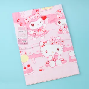 Sanrio Characters Heartful Hotel Bath Towel