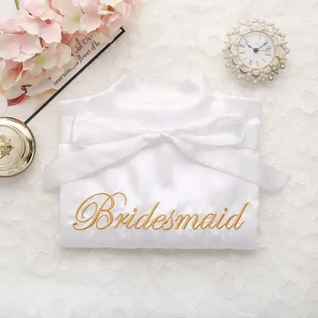 Satin Bride Or Bridesmaid Robe