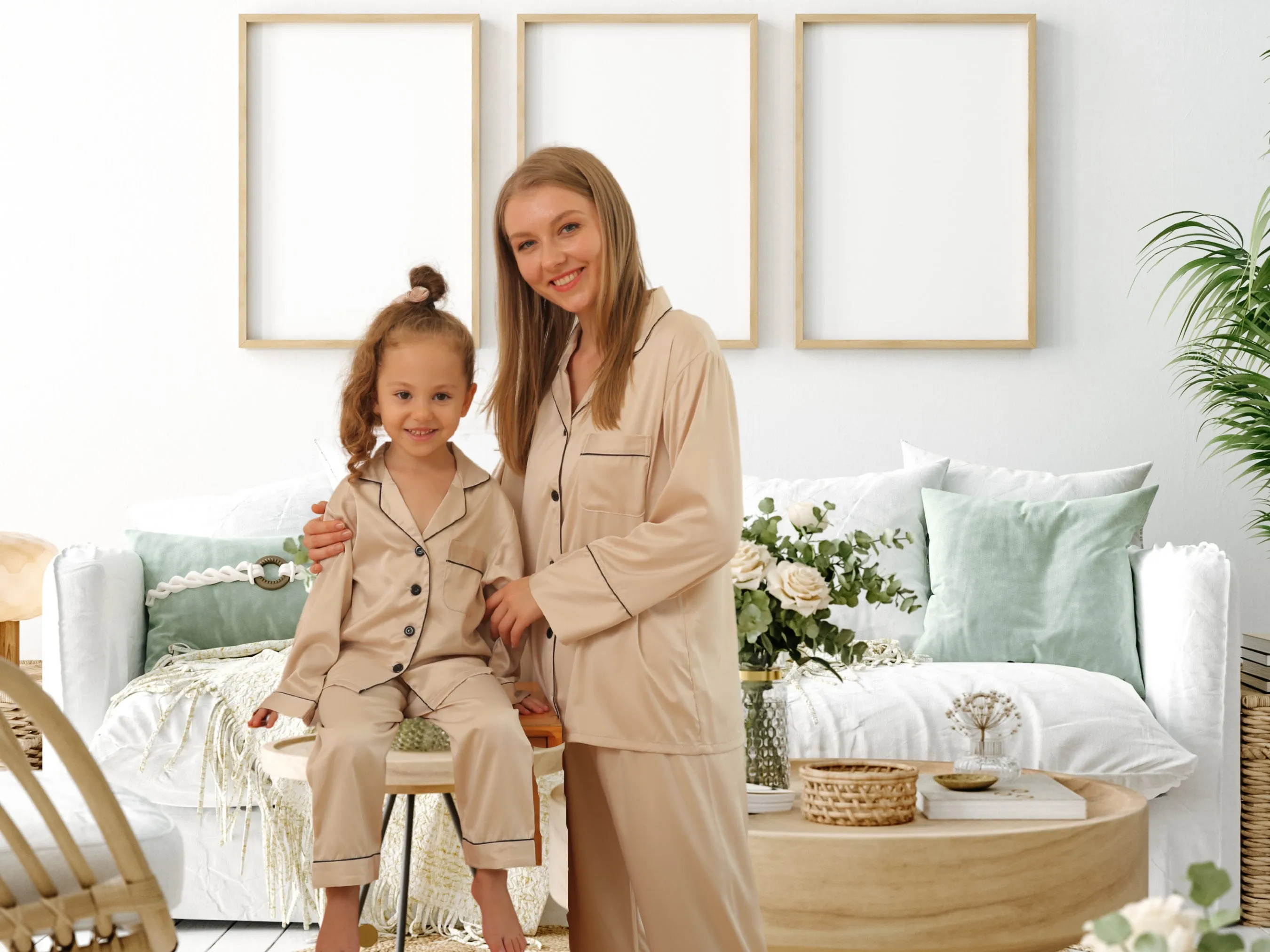 Satin Long Pajama Set, Bridesmaid Long Pj Sets ,Long Satin Pajamas Set, Long Silky Pajamas,Long Pants Pajamas