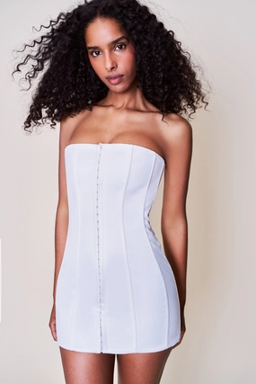 Modern Layering Satin Corset Dress