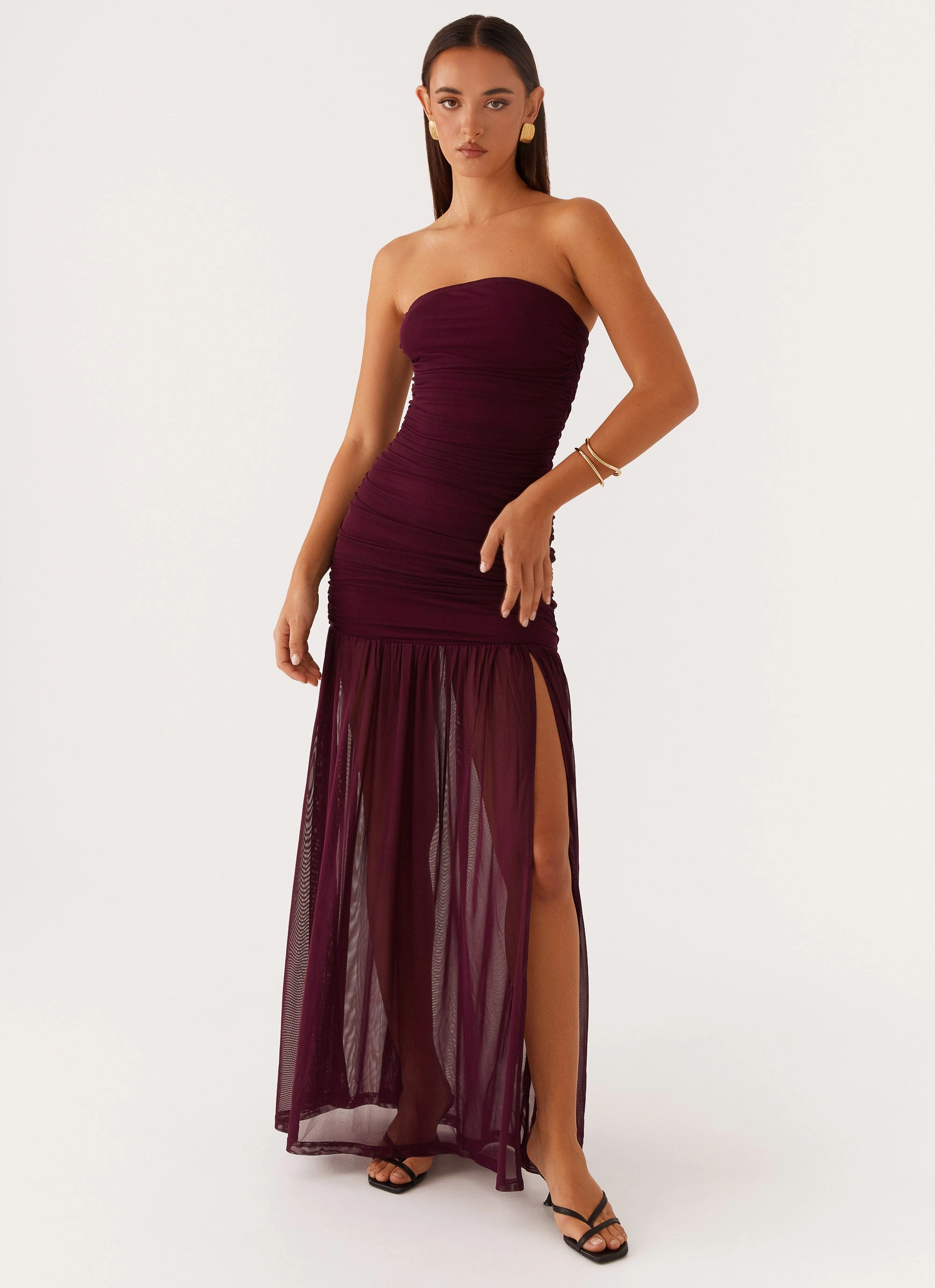 Savaya Maxi Dress - Mulberry Refined Stitch Pure Aesthetic