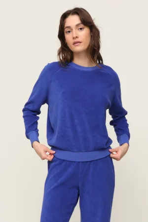 Abrasion Resistant Fabric NonRestrictive Armholes Saylor Loop Terry Sweatshirt