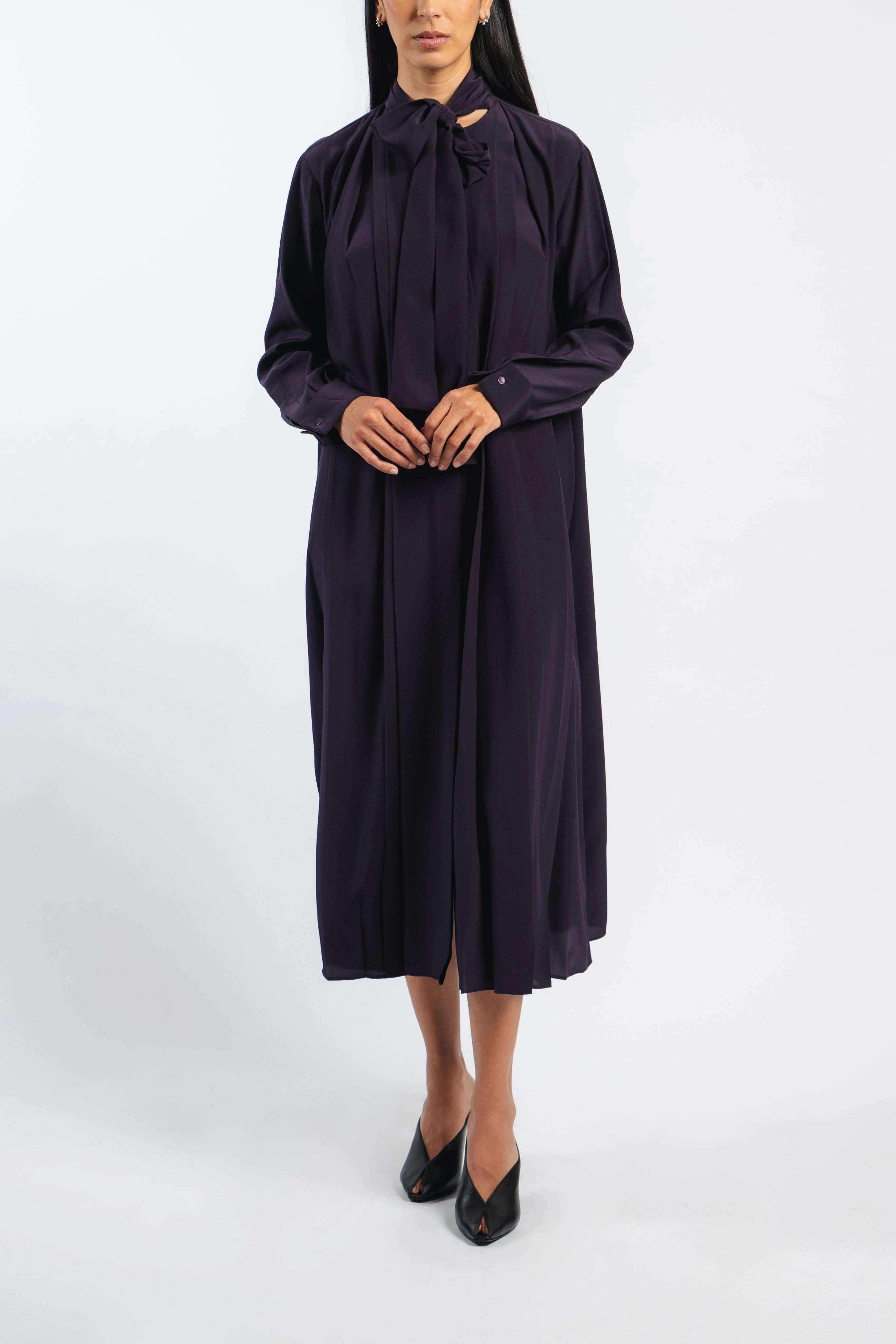 Fit Vibe Scarf Tie Dress