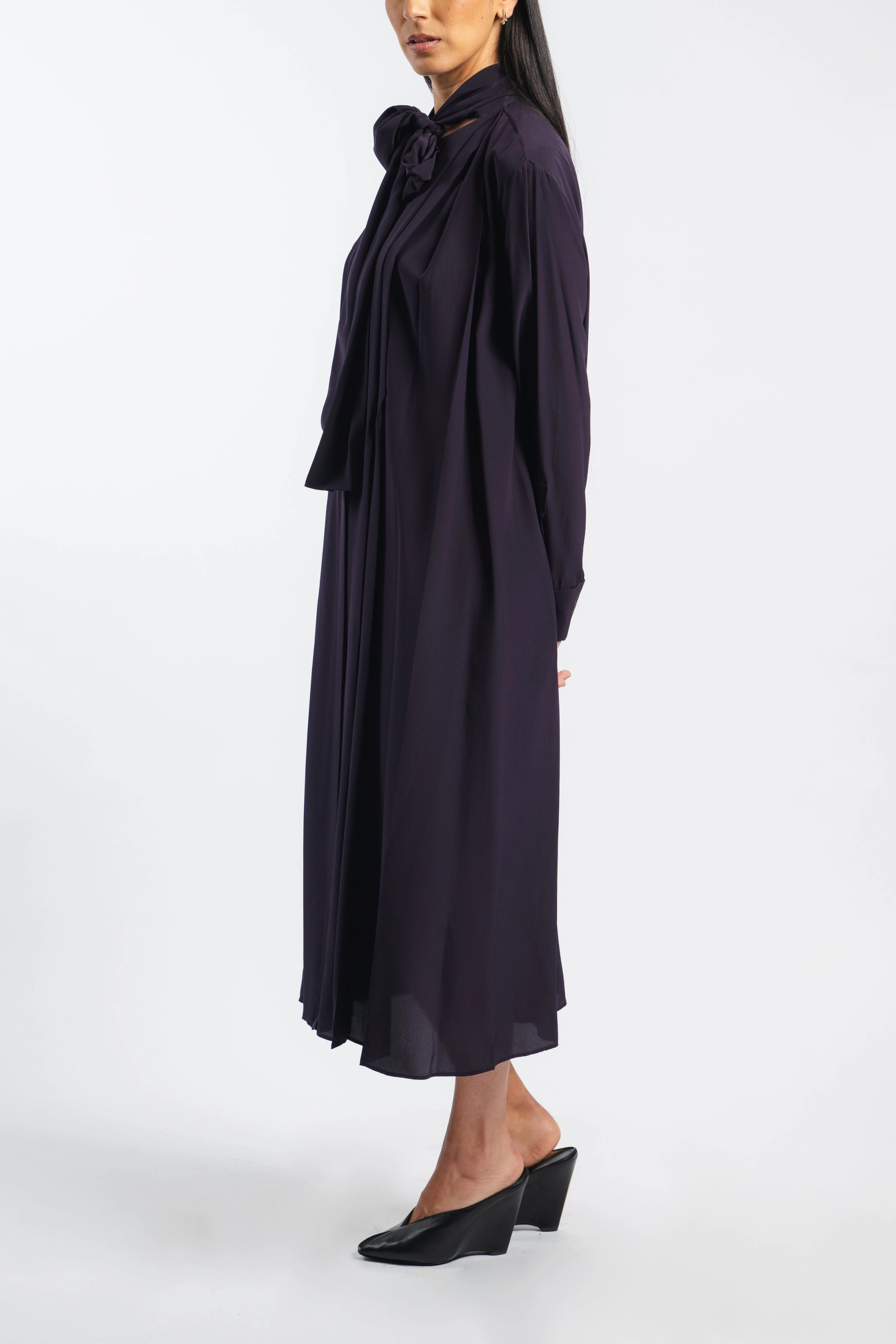 Natural Wrap Vibrant color dress Scarf Tie Dress