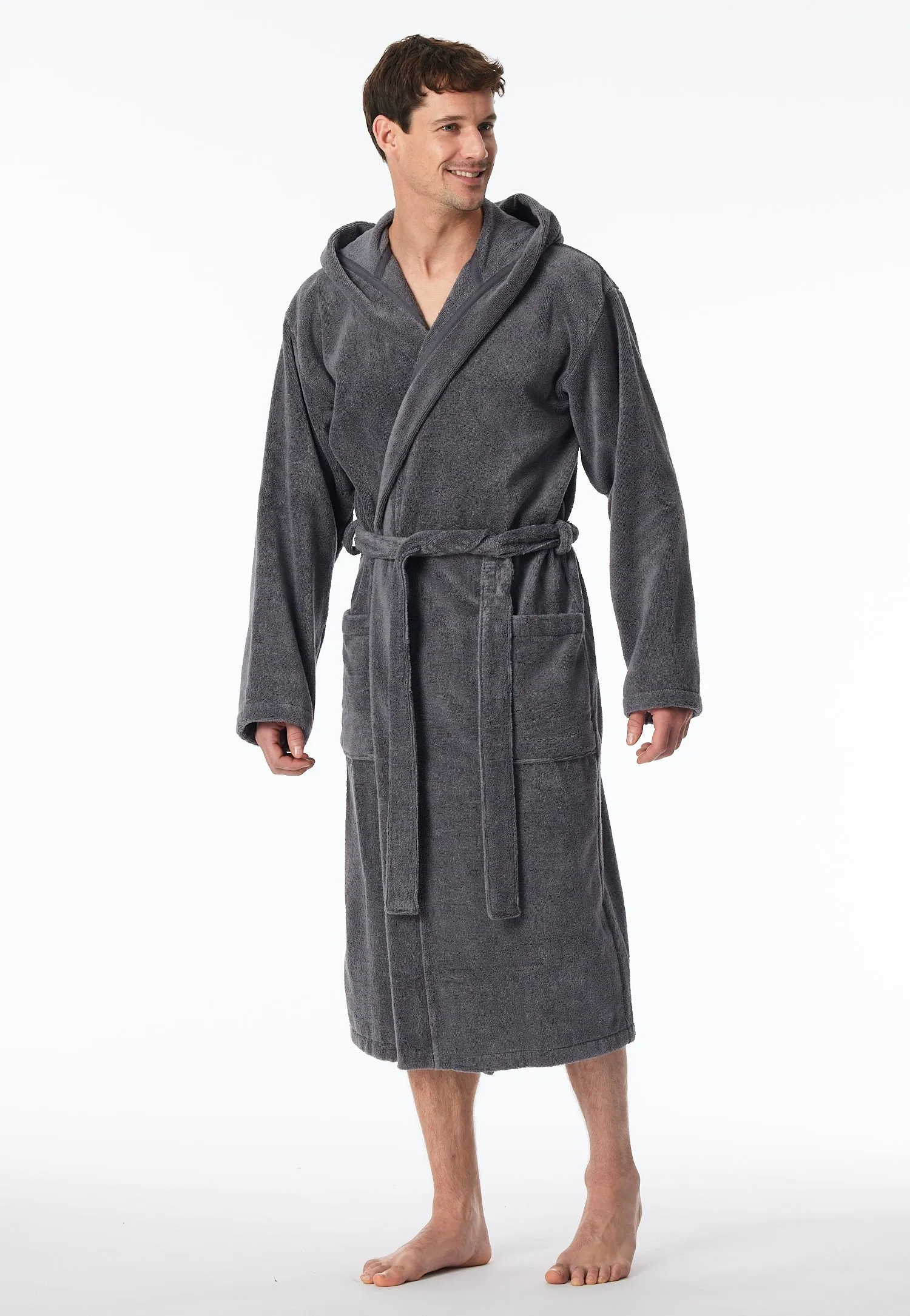 Schiesser -  Essentials - Hooded Bathrobe