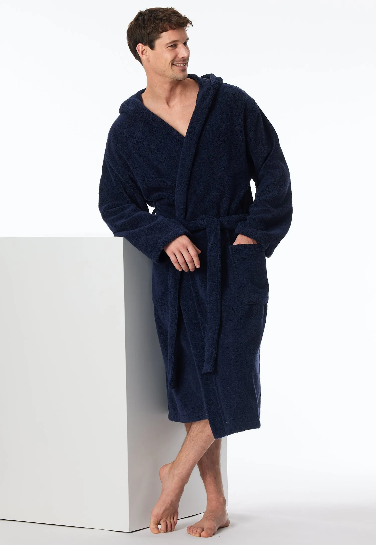 Schiesser -  Essentials - Hooded Bathrobe