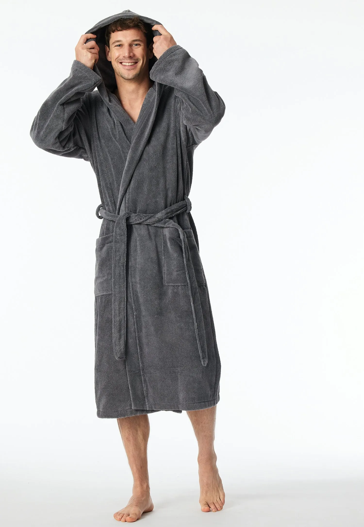 Schiesser -  Essentials - Hooded Bathrobe
