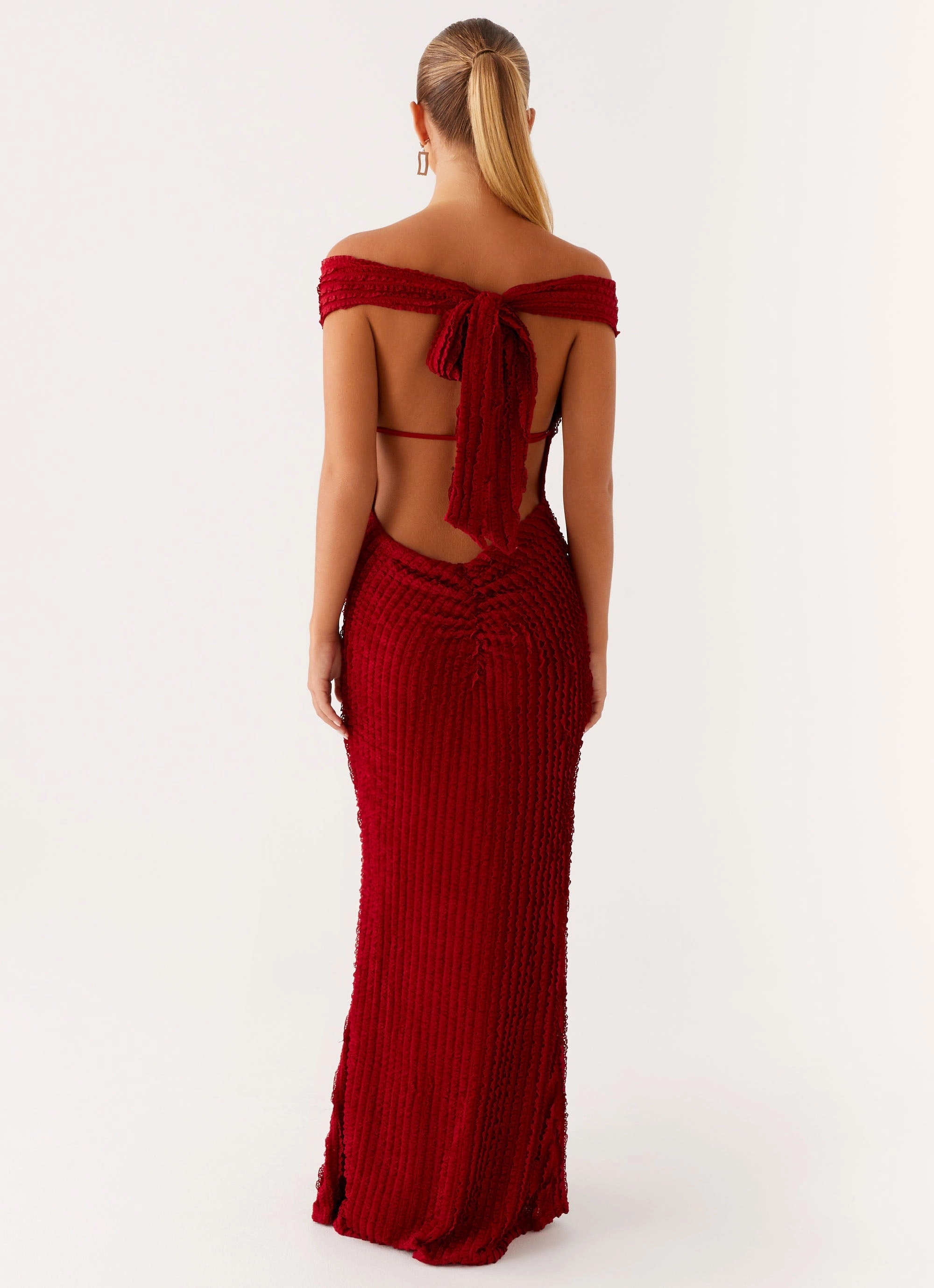 Style focused Chantelle Maxi Dress - Red