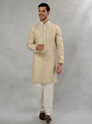 Sea Green Multi Kurta Pajama | TULA