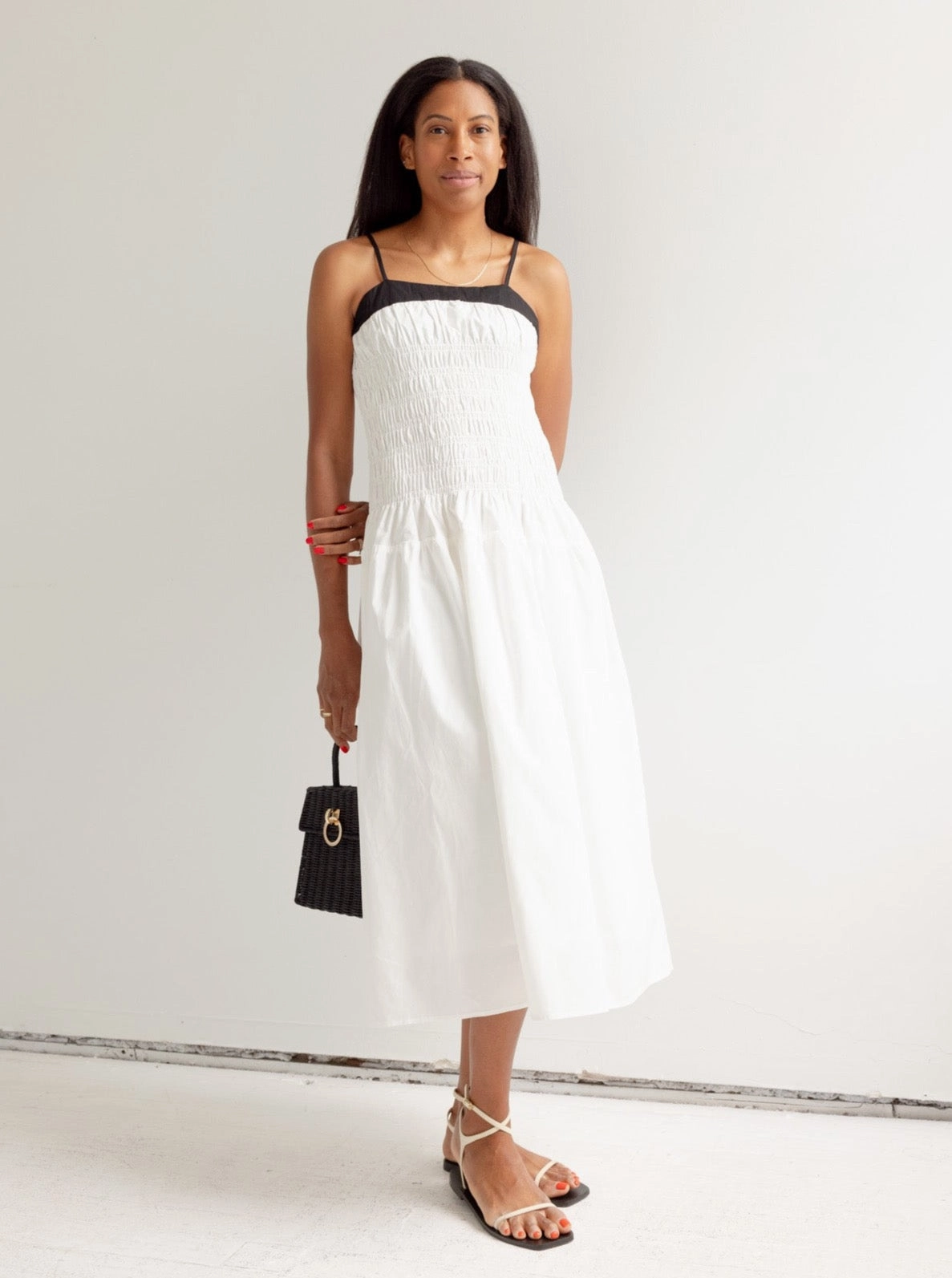 Trendy Appearance Dreamy Layers Maude Contrast Dress