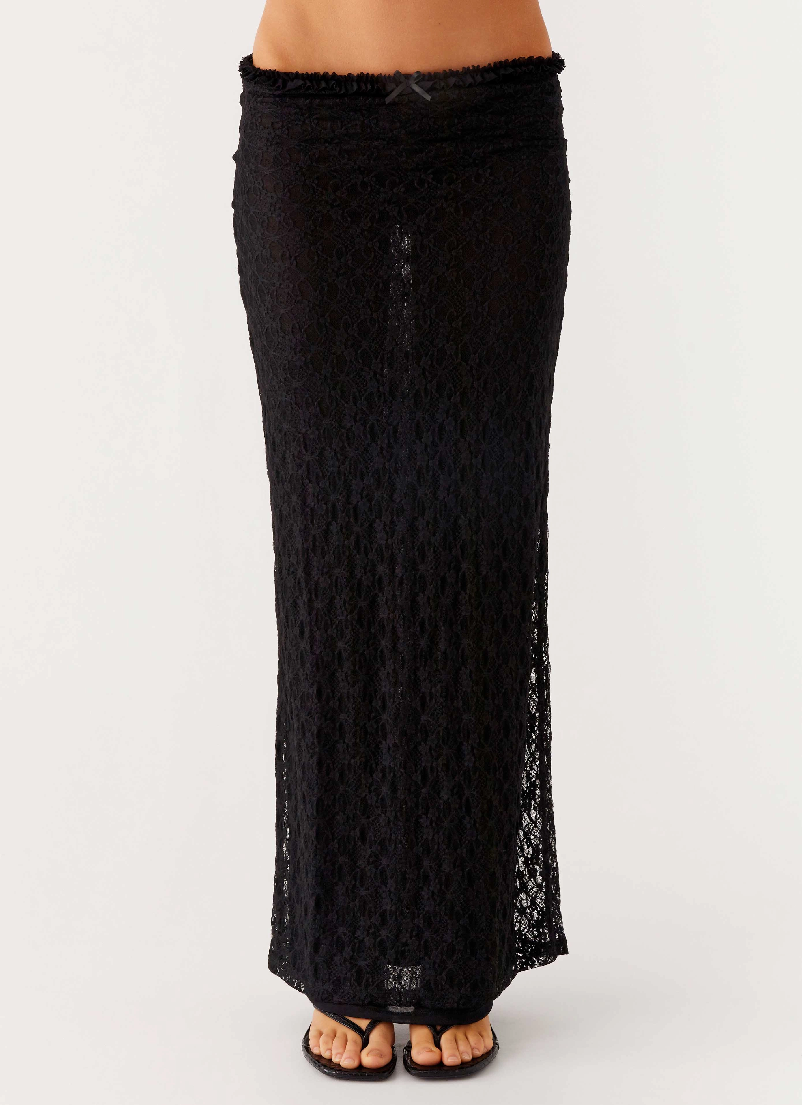 Ophira Maxi Skirt - Black Year Round Style